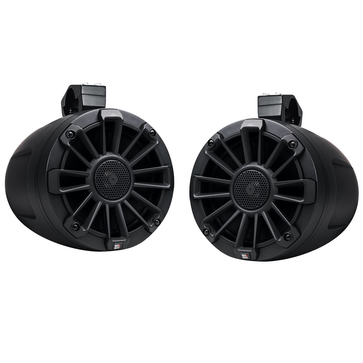 MB Quart NPT1-116BBG, Nautic Premium 6.5" Compact Rear Tower Speakers - Profile Mount Hardware Included