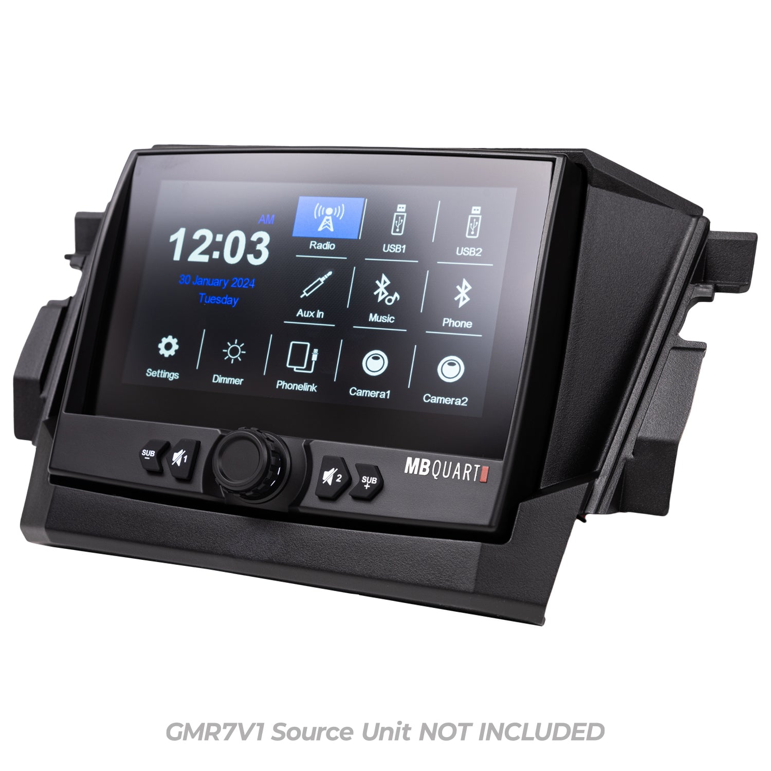 MB Quart MBQRP-DASH-1, Install Kit for GMR-7V1 for Select Polaris RZR Pro XP / Pro R / Turbo R