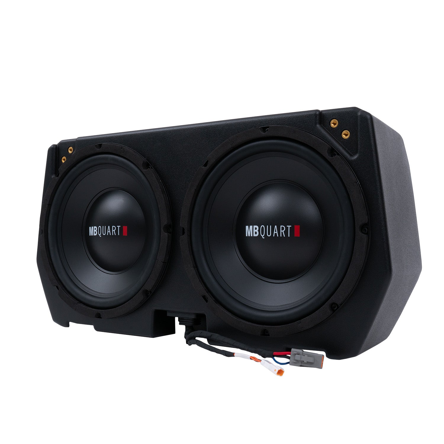 MB Quart MBQD-SUBA-1, Can-Am Defender Tuned Audio Package: 400 Watt Dual 10-inch Subwoofer System.
