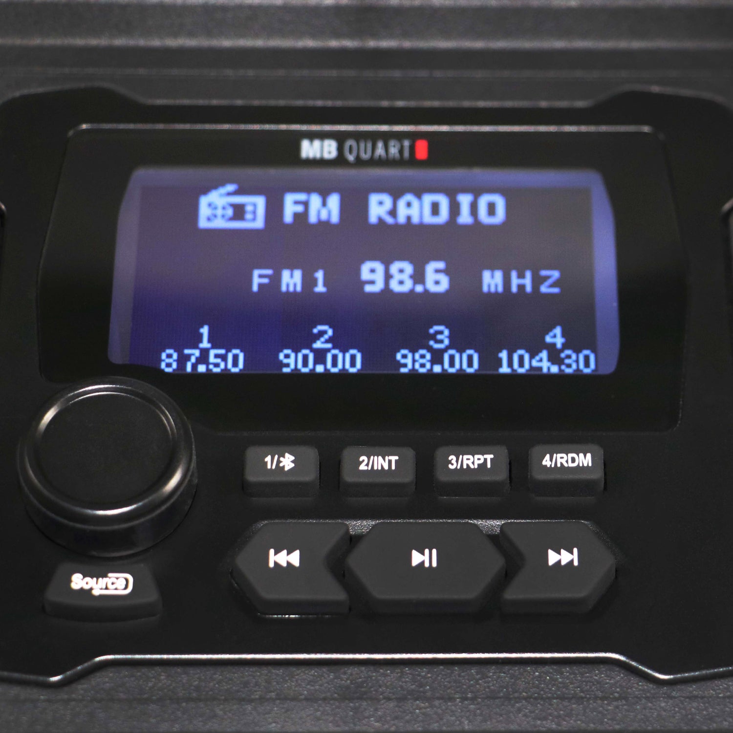 MB Quart MBQRT2-S6R, Polaris RZR Trail Audio Roof with 3.5" LCD Source Unit