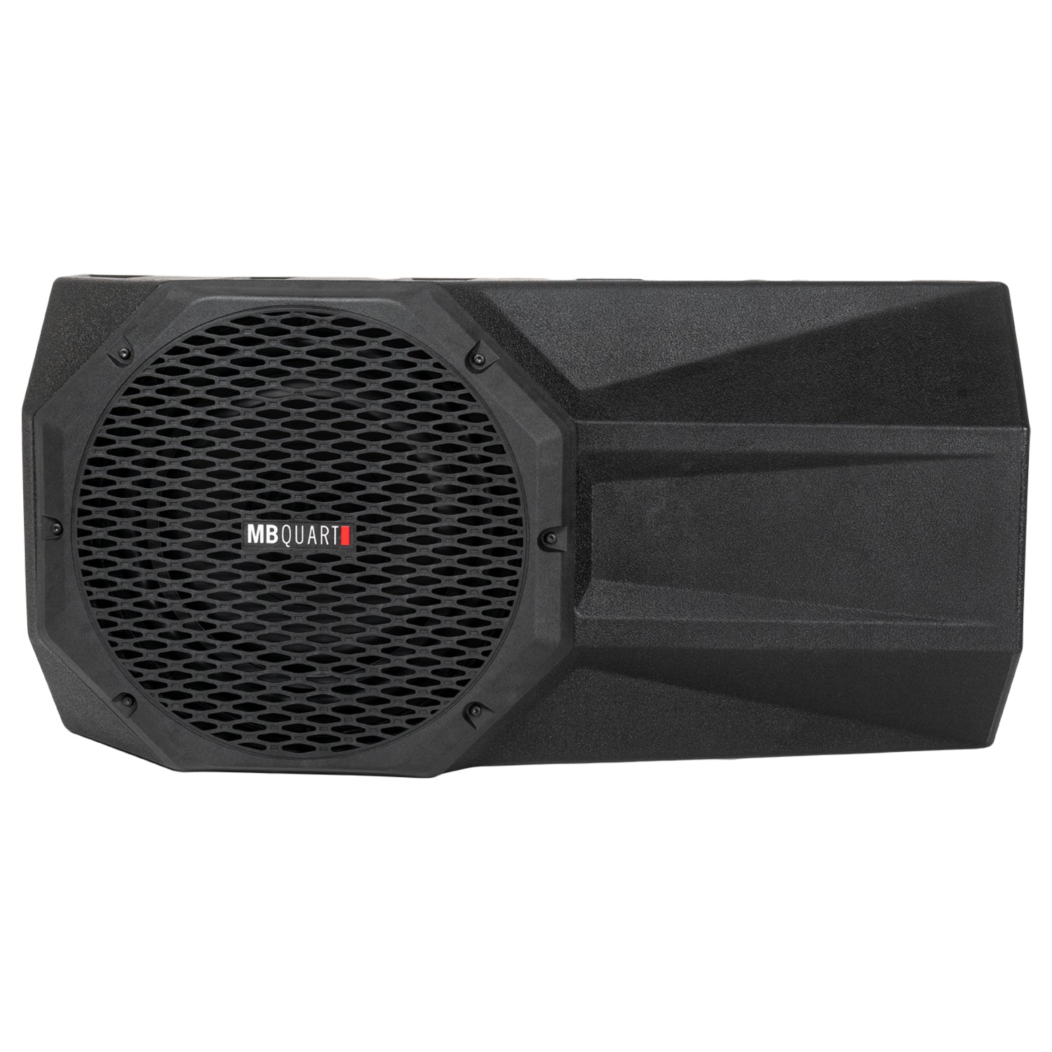 MB Quart MBQJL-302, Jeep® Wrangler (JL) / Jeep® Wrangler (JK) Tuned Audio Package: 400 Watt 12 Inch Tailgate Subwoofer with a Ported Enclosure.