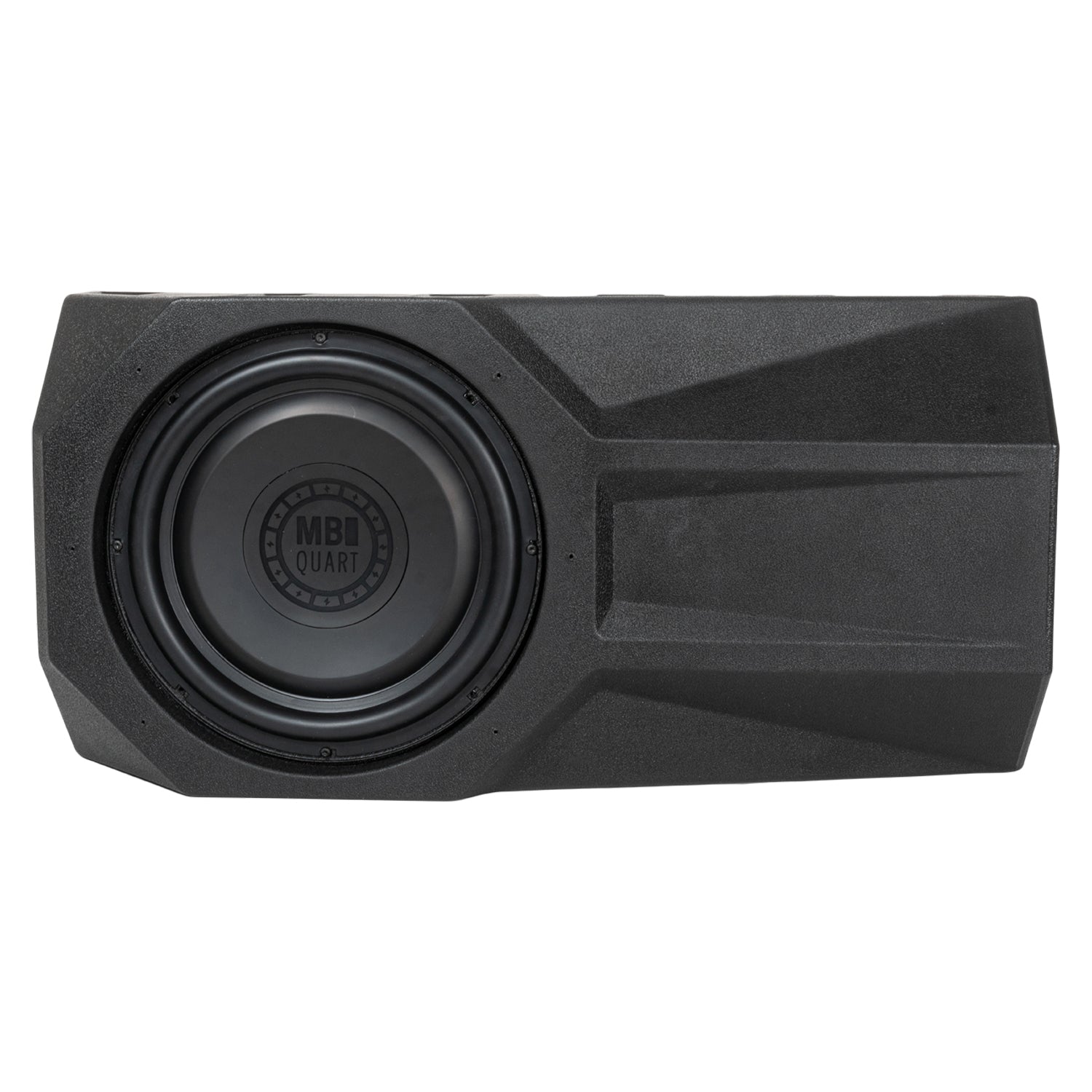 MB Quart MBQJL-302, Jeep® Wrangler (JL) / Jeep® Wrangler (JK) Tuned Audio Package: 400 Watt 12 Inch Tailgate Subwoofer with a Ported Enclosure.