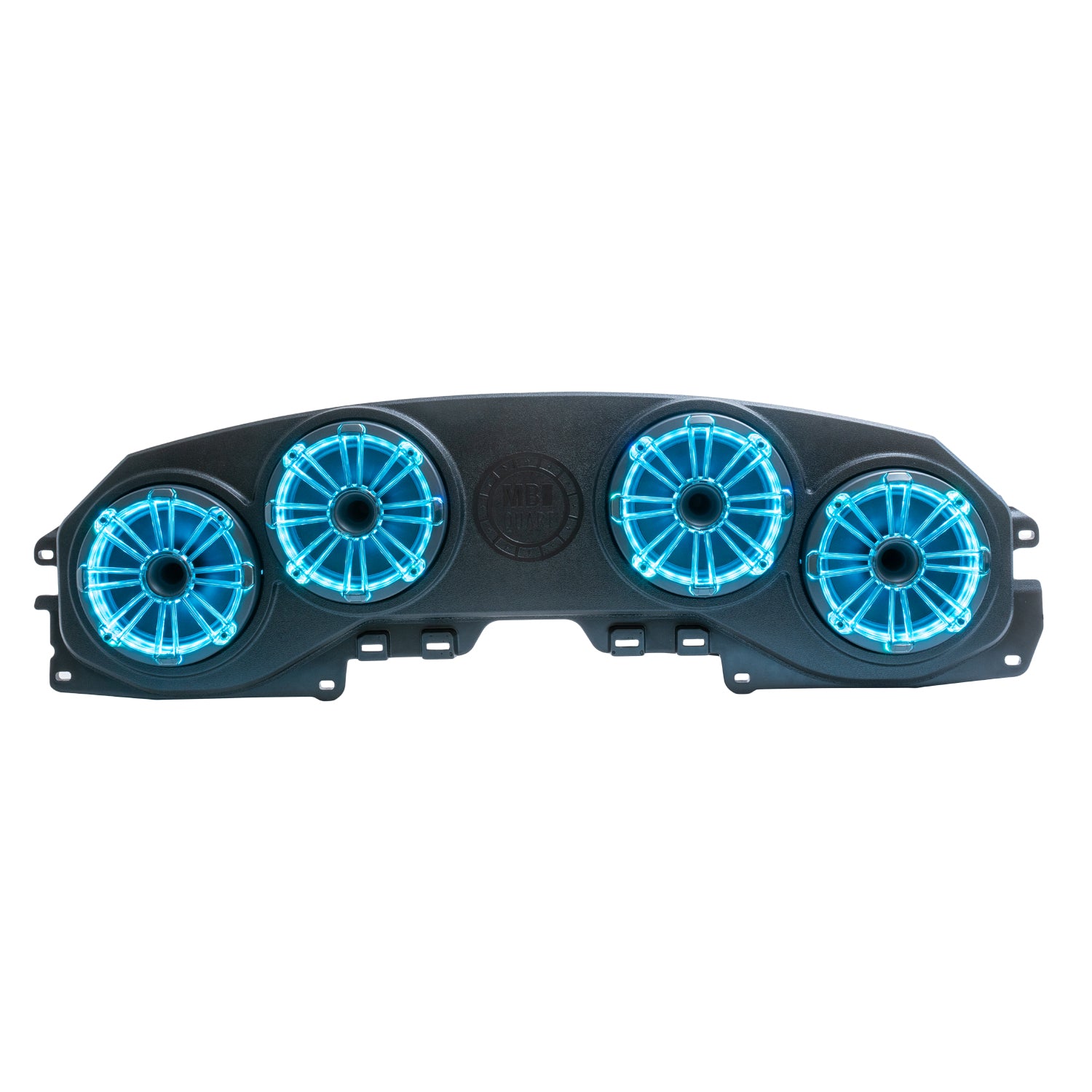 MB Quart MBQJ-48HRGB, Jeep® Wrangler (JL) / Gladiator (JT) Tuned Rear Overhead Soundbar with 8 Inch Compression Horn Speakers, Enclosure, and RGB LED Lighting