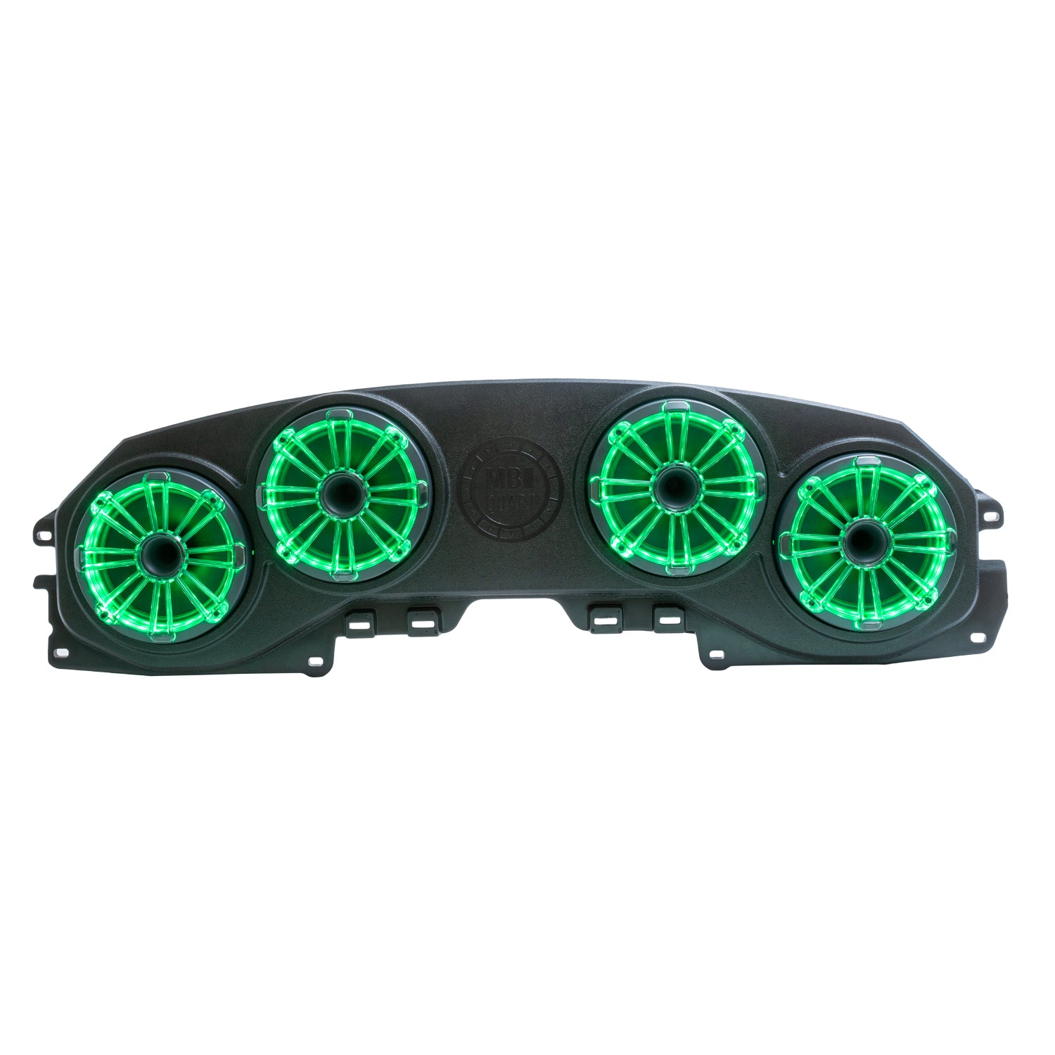 MB Quart MBQJ-48HRGB, Jeep® Wrangler (JL) / Gladiator (JT) Tuned Rear Overhead Soundbar with 8 Inch Compression Horn Speakers, Enclosure, and RGB LED Lighting