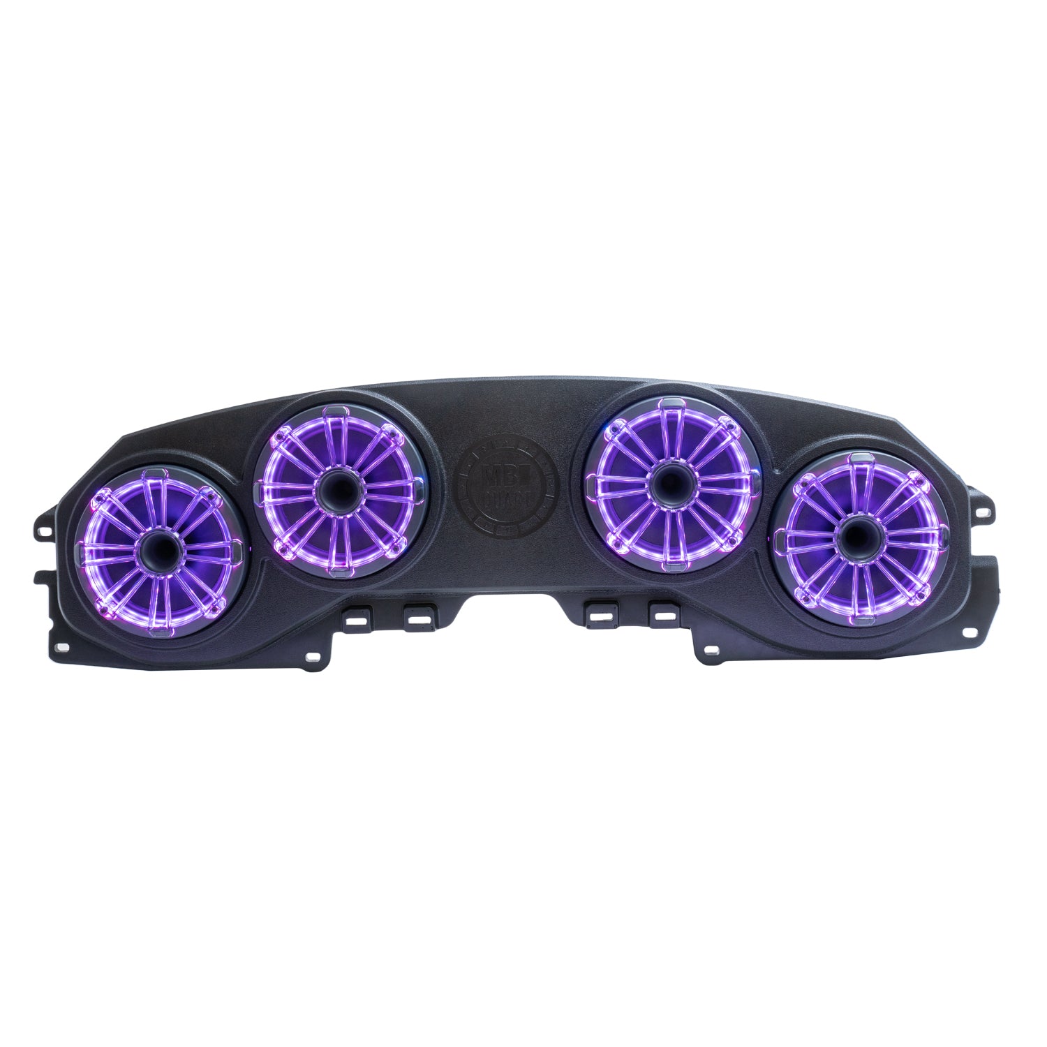 MB Quart MBQJ-48HRGB, Jeep® Wrangler (JL) / Gladiator (JT) Tuned Rear Overhead Soundbar with 8 Inch Compression Horn Speakers, Enclosure, and RGB LED Lighting