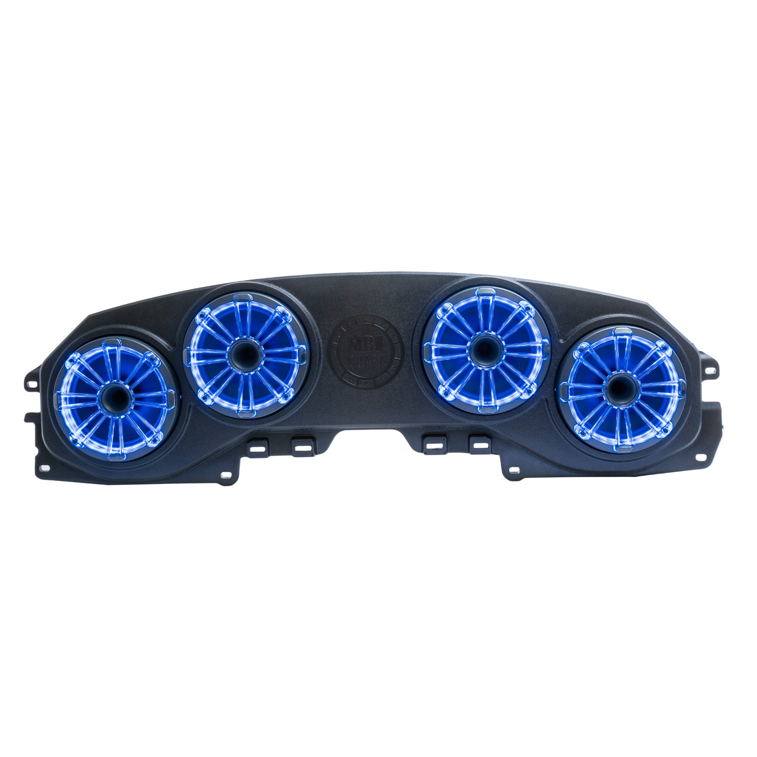 MB Quart MBQJ-48HRGB, Jeep® Wrangler (JL) / Gladiator (JT) Tuned Rear Overhead Soundbar with 8 Inch Compression Horn Speakers, Enclosure, and RGB LED Lighting