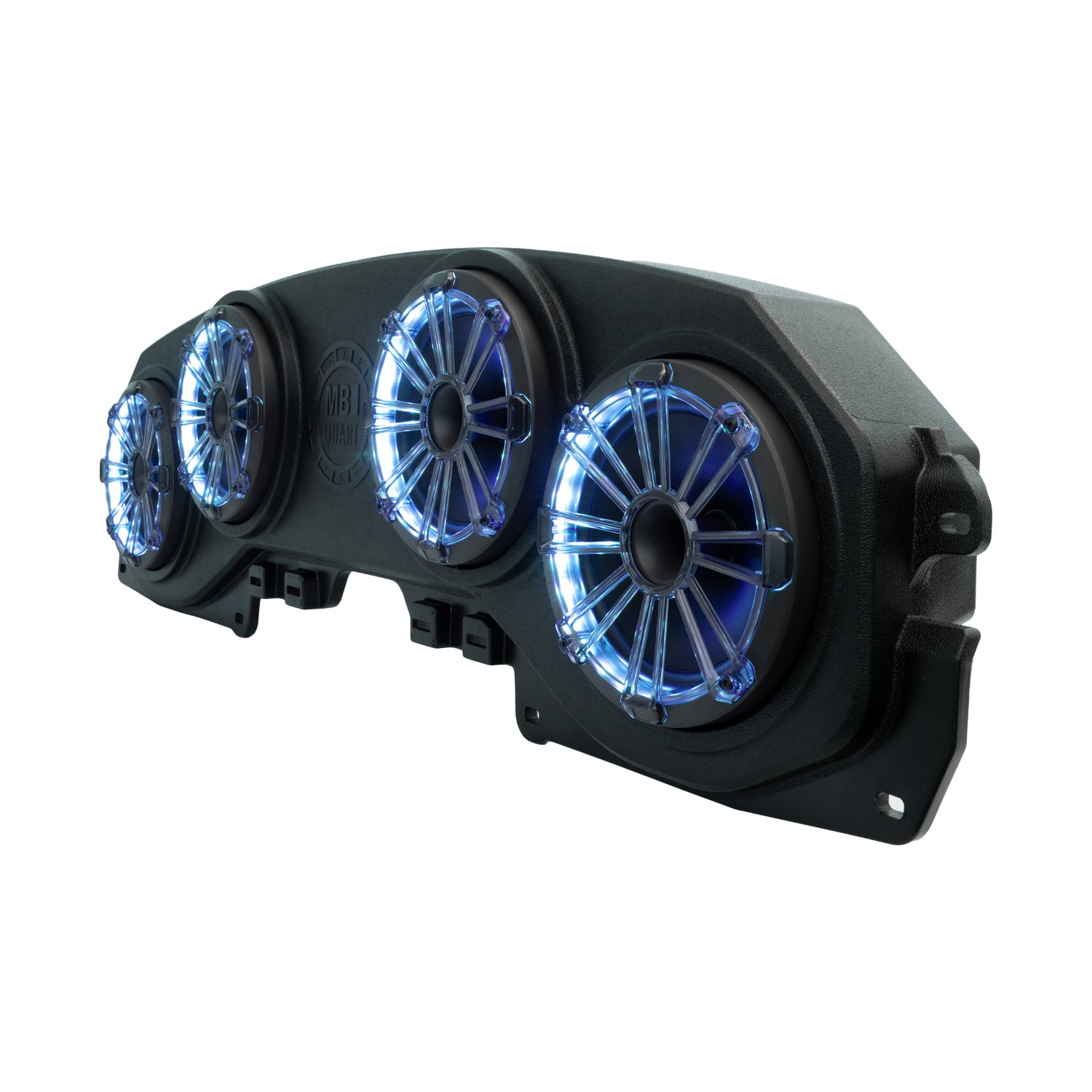 MB Quart MBQJ-48HRGB, Jeep® Wrangler (JL) / Gladiator (JT) Tuned Rear Overhead Soundbar with 8 Inch Compression Horn Speakers, Enclosure, and RGB LED Lighting