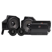 MB Quart MBQJ-STG4A-1, Jeep® Wrangler (JL) / Gladiator (JT) Tuned Audio Package: Four Speaker 800 Watt STAGE 4 OEM Audio System Upgrade (Uses OEM Source Unit)(Requires Rear Speaker Kit or Soundbar)