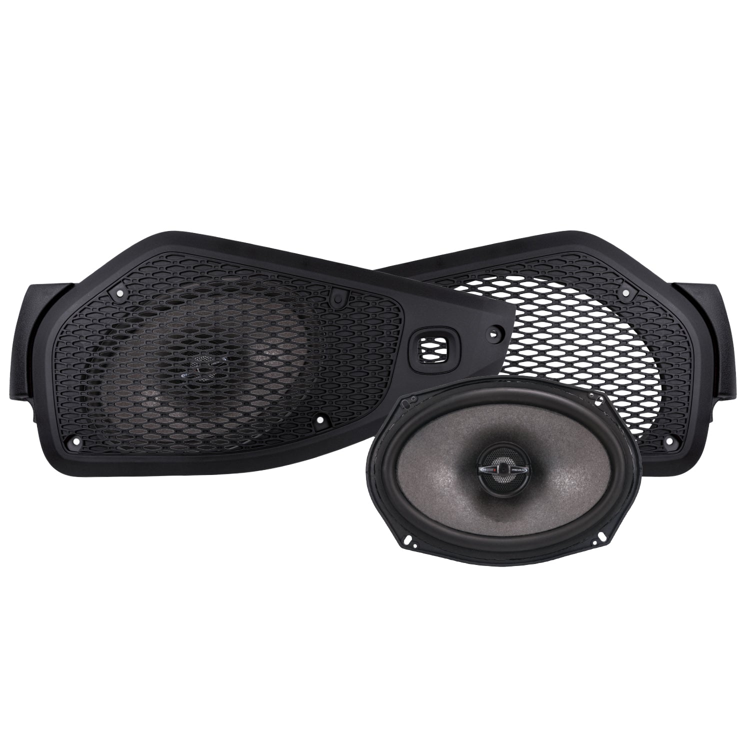 MB Quart JC2-169, 6×9" Jeep® Wrangler (JL) / Gladiator (JT) Tuned Rear Coaxial Speakers Upgrade