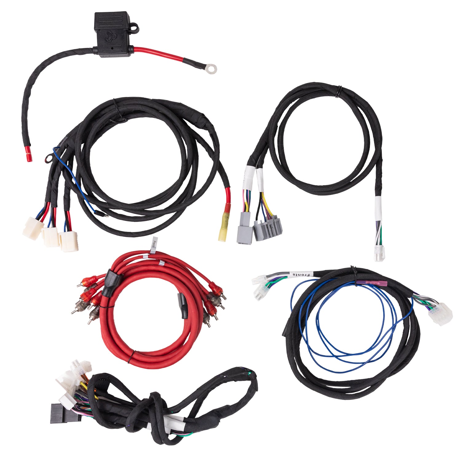 MB Quart MBQJK-STG2AH-1, Jeep® Wrangler (JK) Tuned Audio Package: Two Speaker 800 Watt STAGE 2 OEM Audio System Upgrade (Requires Aftermarket Source Unit and Rear Speakers/Soundbar)