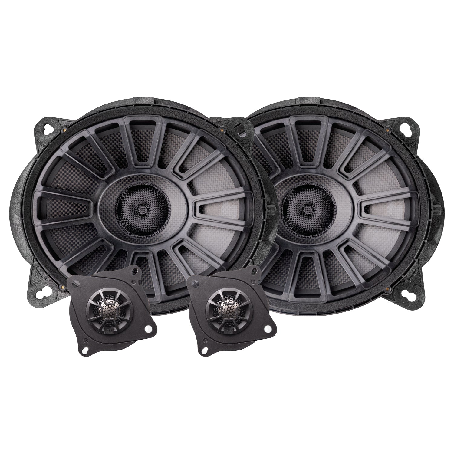 MB Quart TS1-2810, 8×10" 2-Way Component Speaker System for Select Toyota® Tacoma 2016-2023