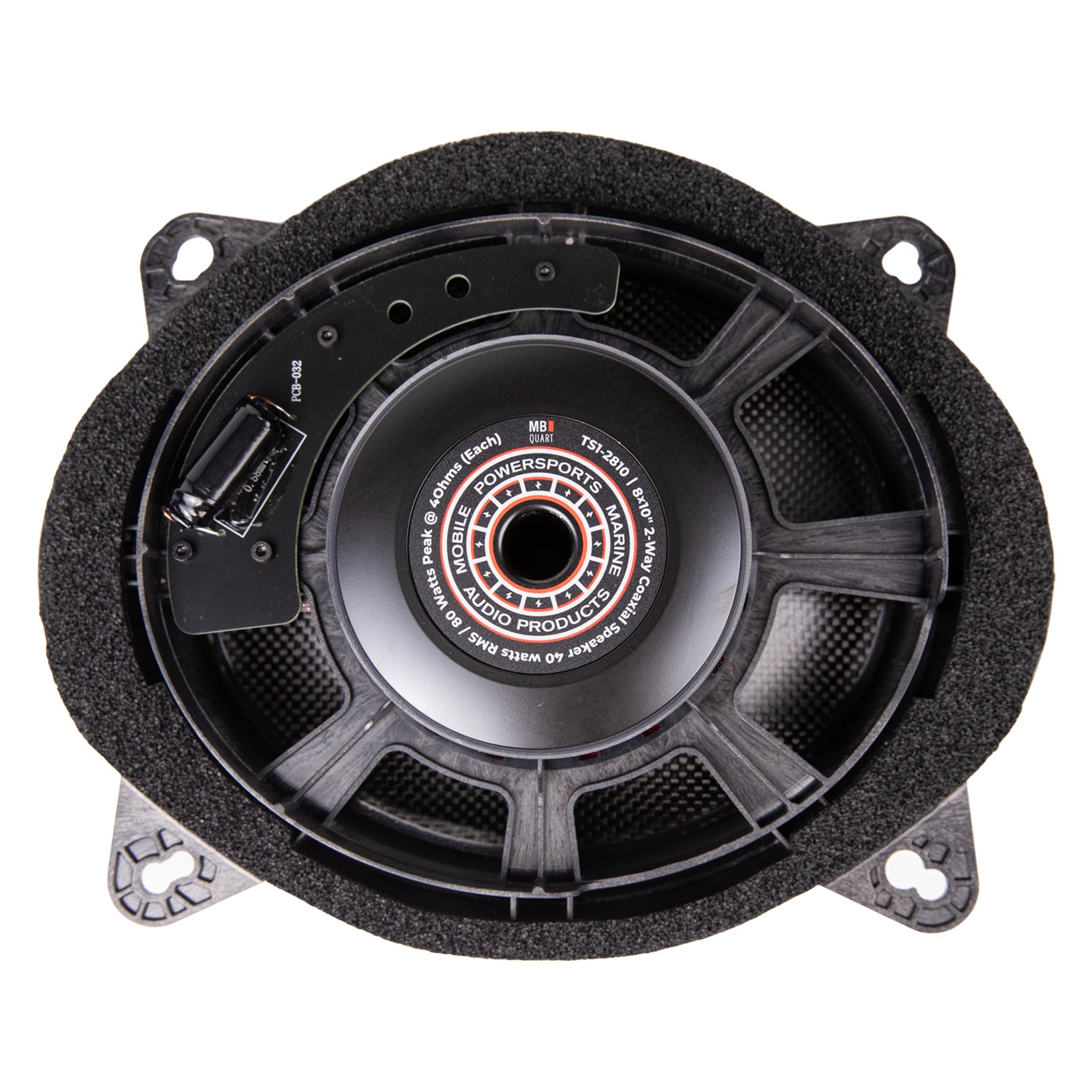 MB Quart TS1-2810, 8×10" 2-Way Component Speaker System for Select Toyota® Tacoma 2016-2023