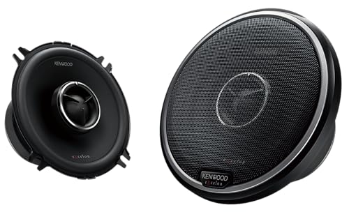 Kenwood KFC-X135, eXcelon Series 5.25" 2-Way Full Range Coaxial Speakers, 160W Peak