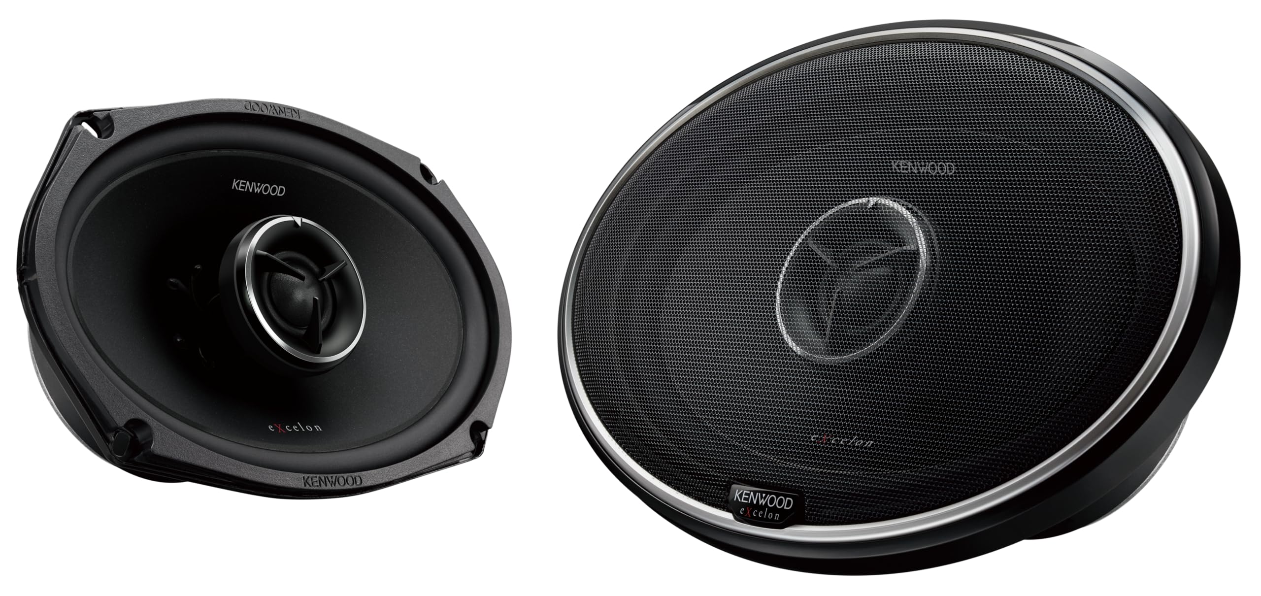 Kenwood KFC-X695, eXcelon Series 6x9" 2-Way Full Range Coaxial Speakers, 300W Peak