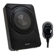 Alpine PWE-S800, 8" Compact Under Seat Powered Subwoofer Enclosure
