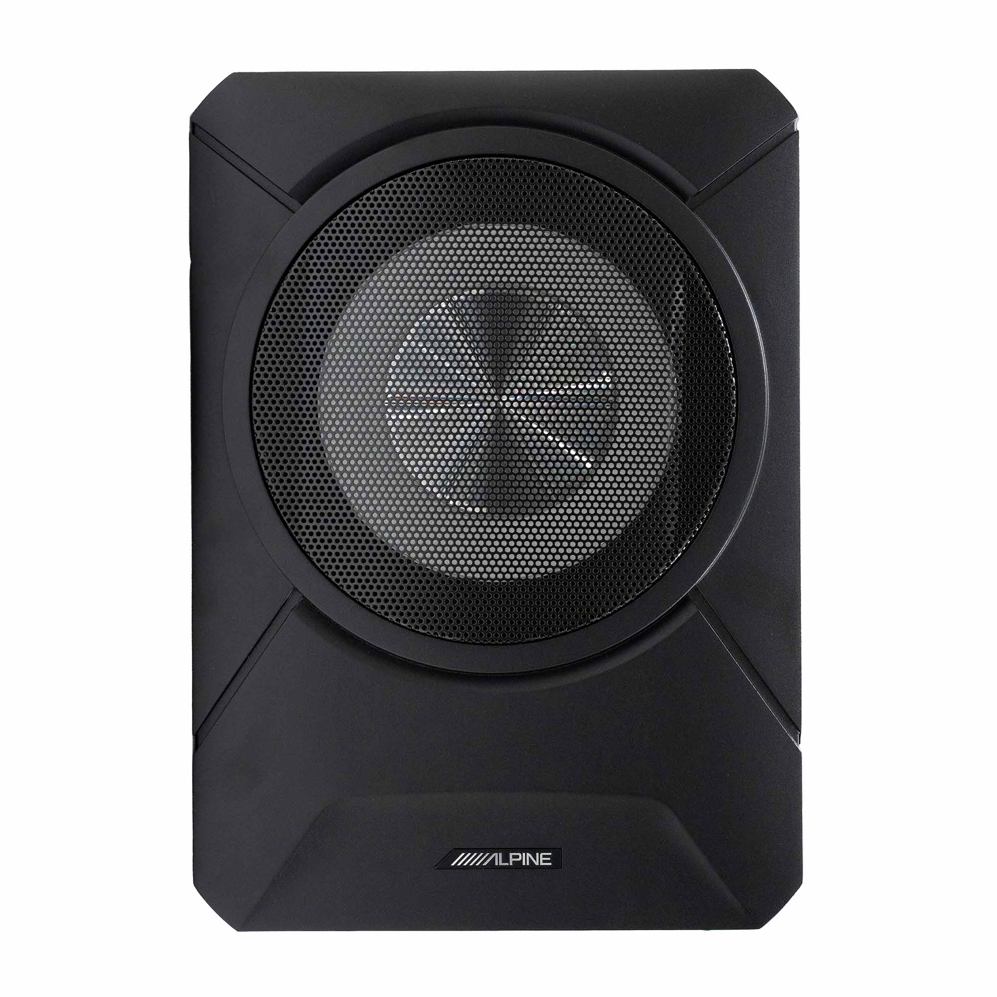 Alpine PWE-S800, 8" Compact Under Seat Powered Subwoofer Enclosure