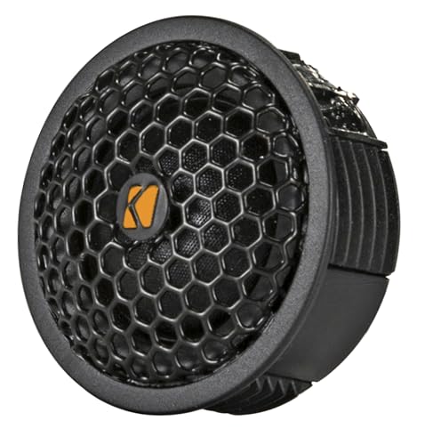 Kicker KST2504, KS Series 1" Silk Dome Tweeter w/ Crossover (51KST2504)