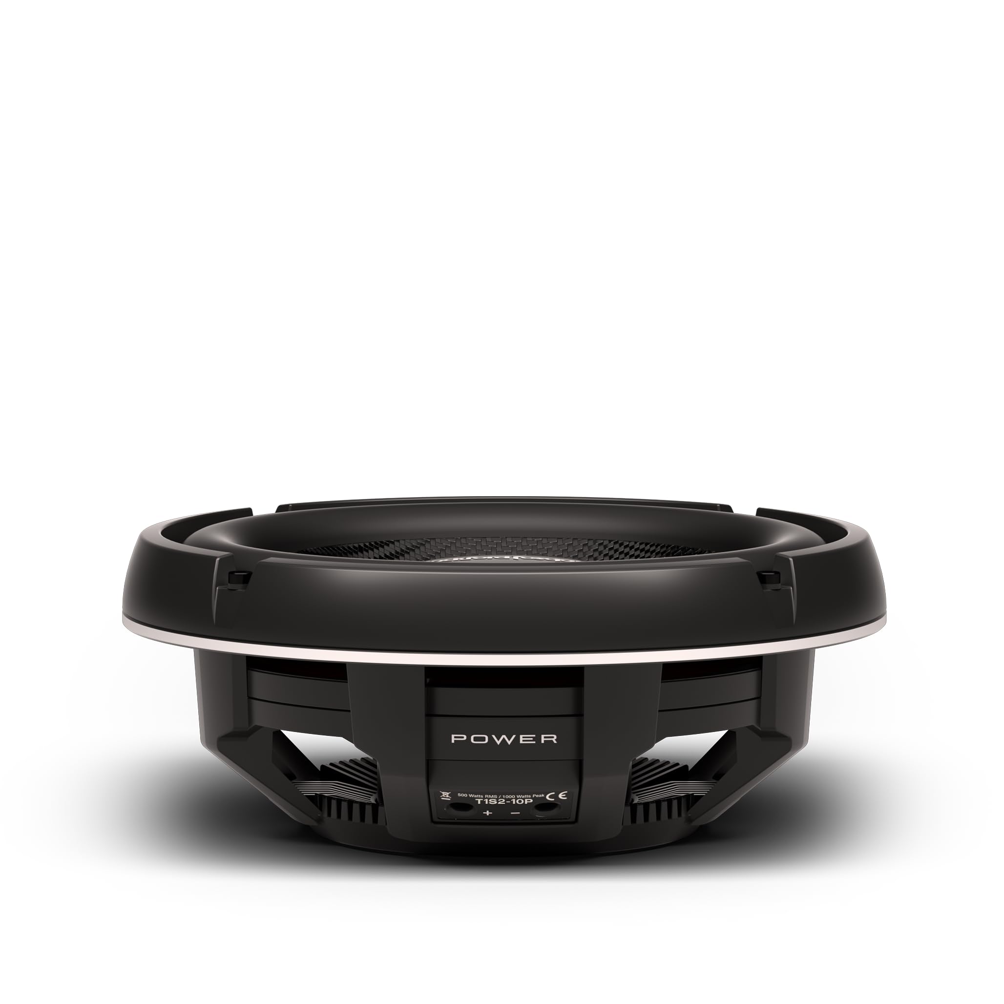 Rockford Fosgate T1S2-10P, T1 Power Series 10" 2-Ohm Shallow SVC Subwoofer - Ported Enclosure