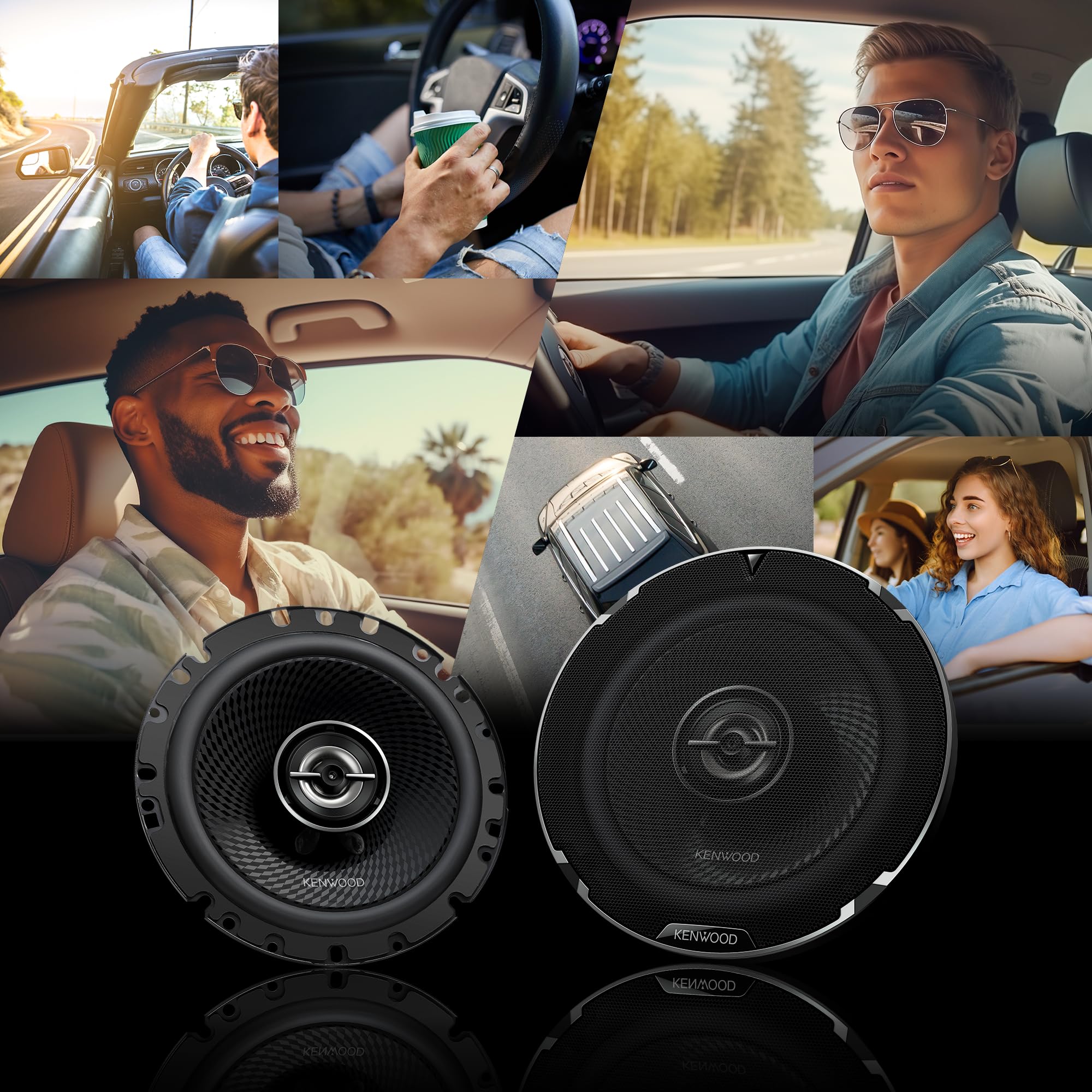 Kenwood KFC-C5798RS, RS Series 2-Way 5x7" Full Range Speakers