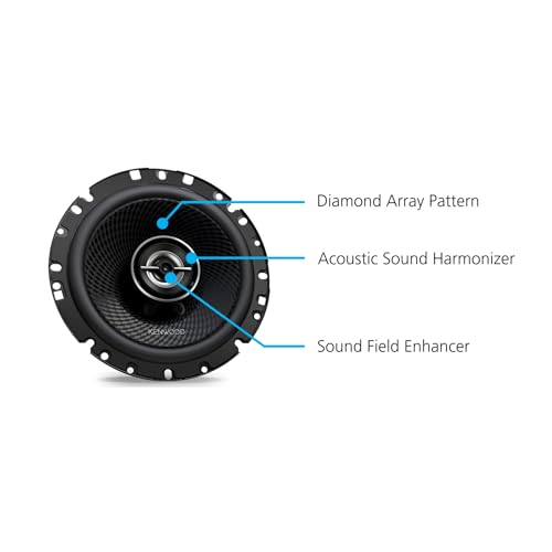 Kenwood KFC-1798RS, RS Series 2-Way 6.75" Coaxial Speakers