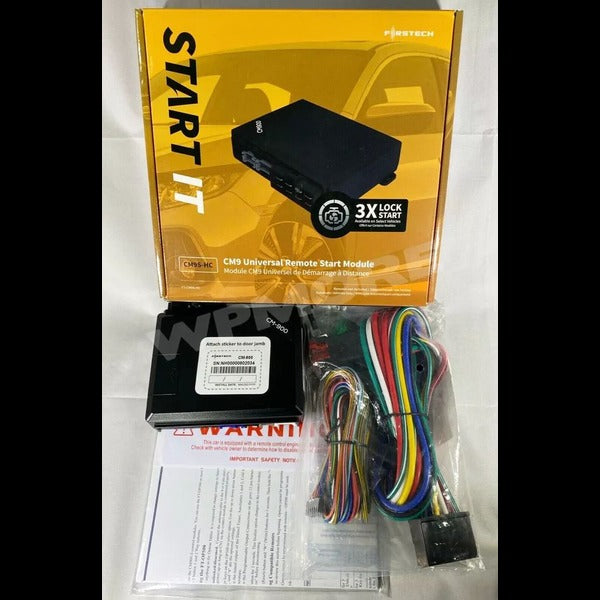 Firstech FT-CM9S-HC High-Current Remote Start Kit – CM9S w/ Wire Pack