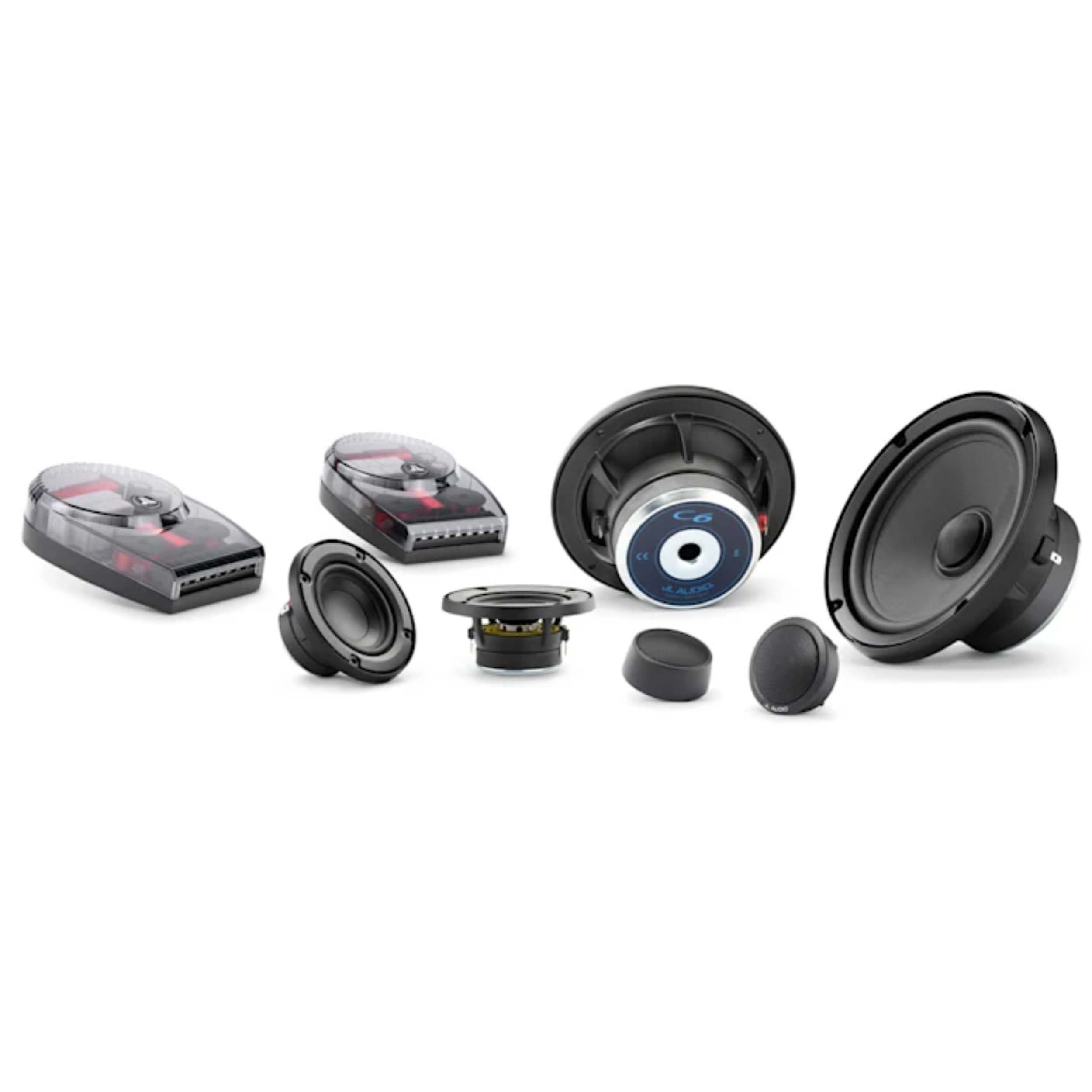 JL Audio C6-653, C6 Series 6.5" 3-Way Component Speaker System