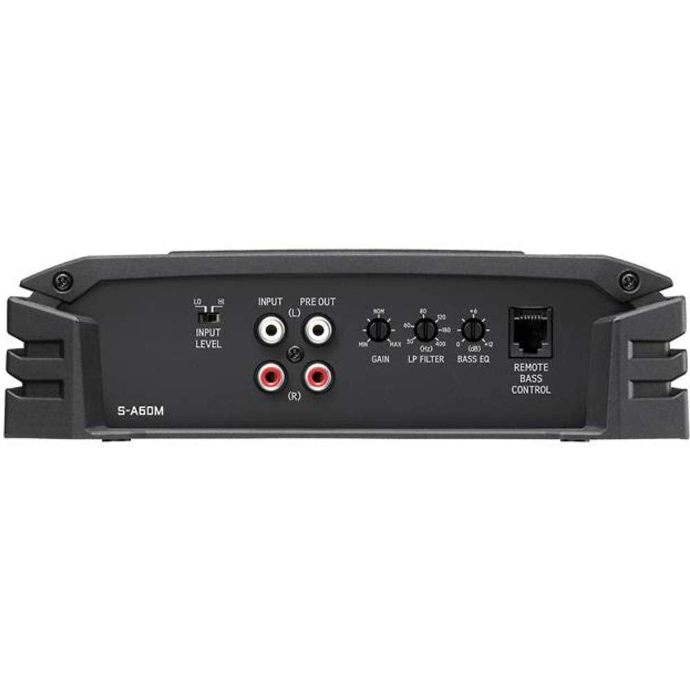 Alpine S-A60M & S-A32F, S Series Combo Pack Mono Block Amplifier and  4 Channel Amplifier