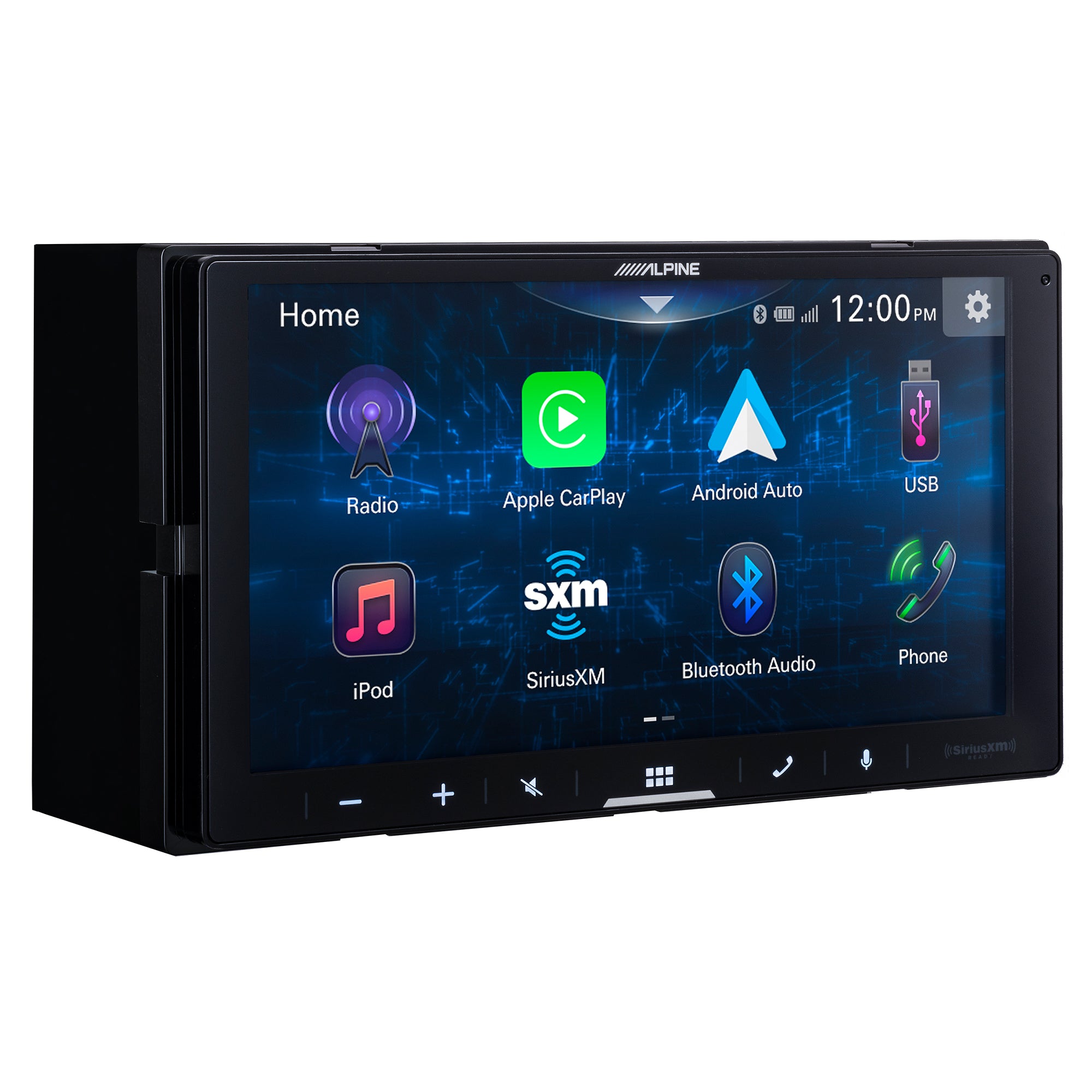 Alpine ILX-W670-S, 6.75" Double Din Digital Media Receiver w/ Apple CarPlay & Android Auto