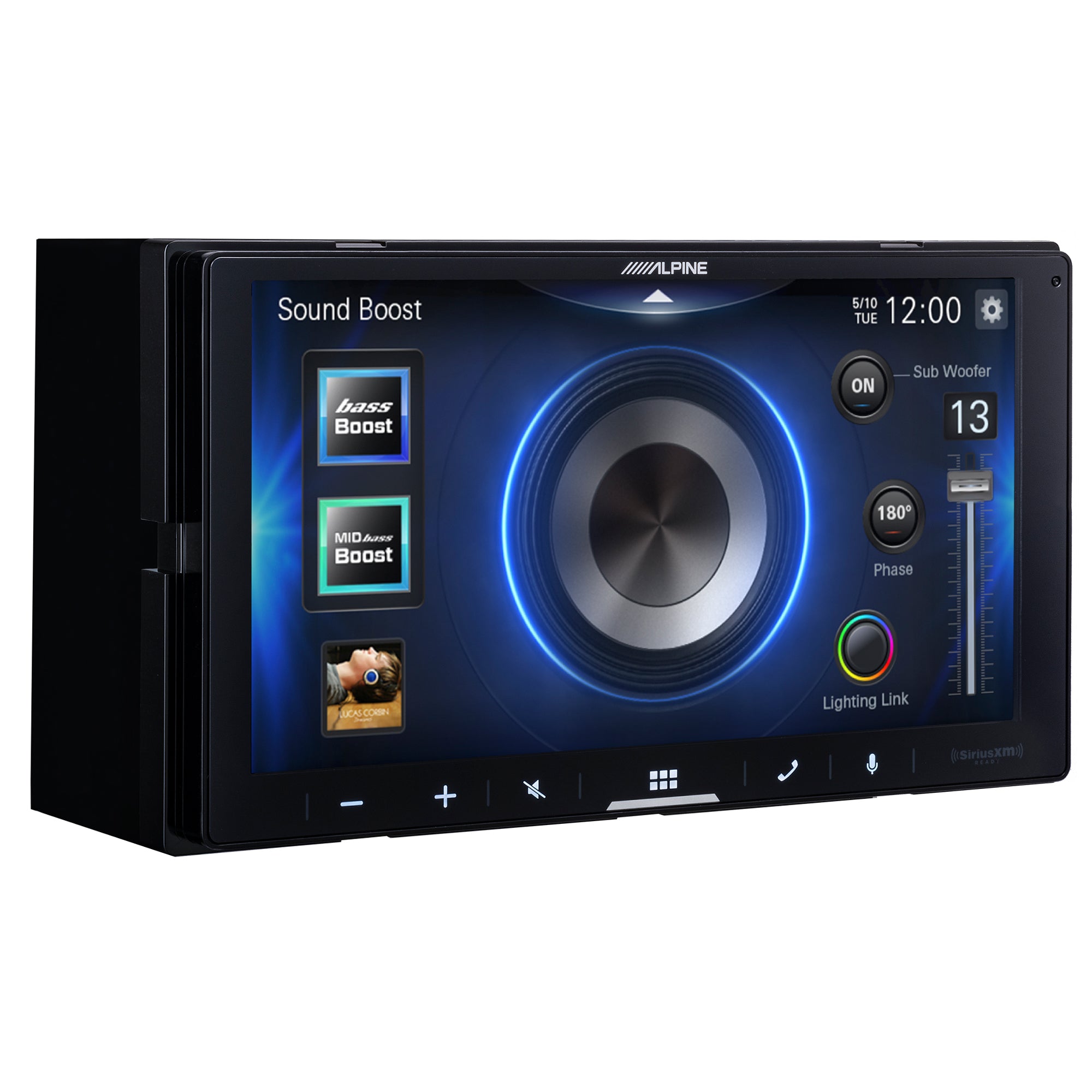 Alpine ILX-W670-S, 6.75" Double Din Digital Media Receiver w/ Apple CarPlay & Android Auto