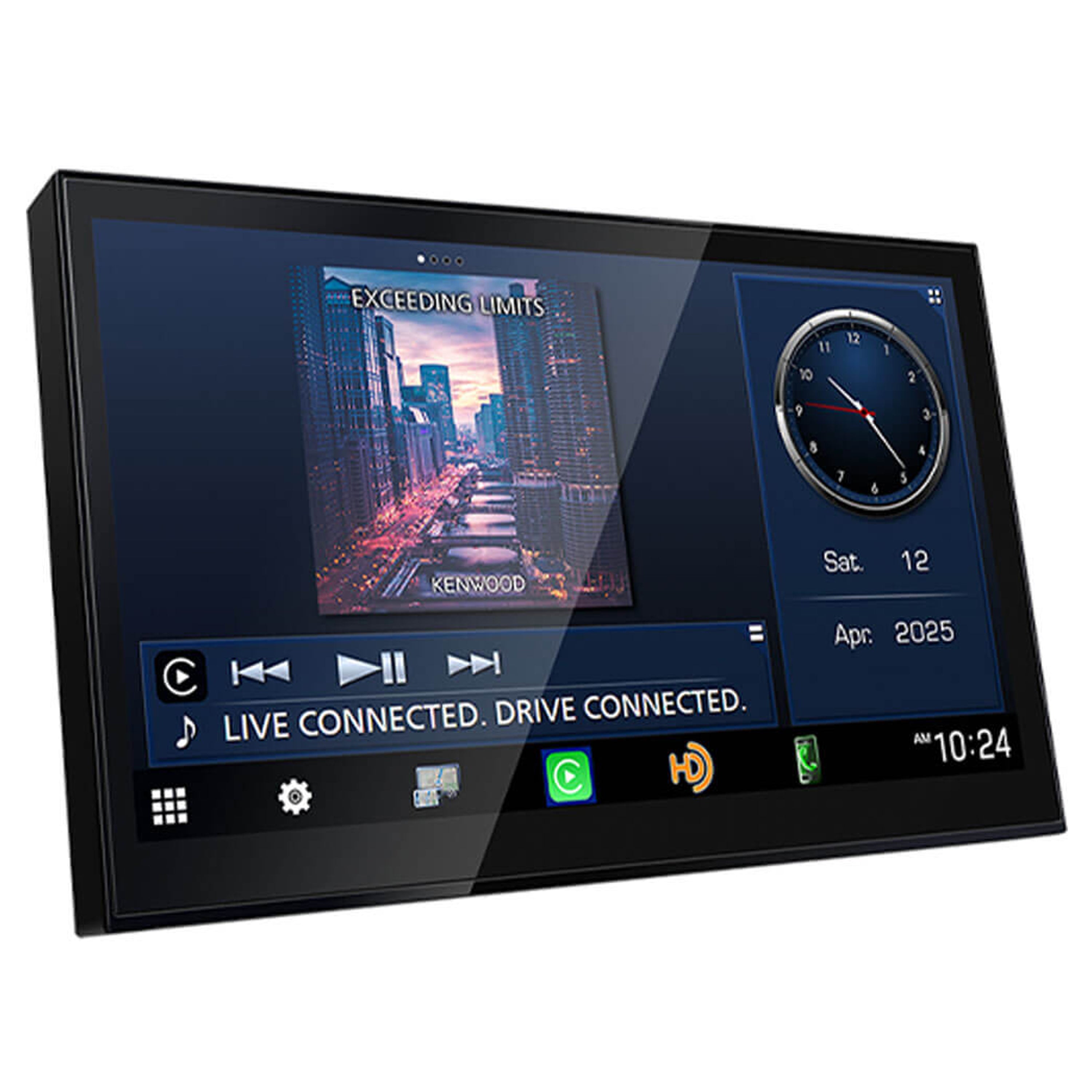 Kenwood DAX8000S, Direct Replacement 8" Monitor w/ Wireless CarPlay & Android Auto
