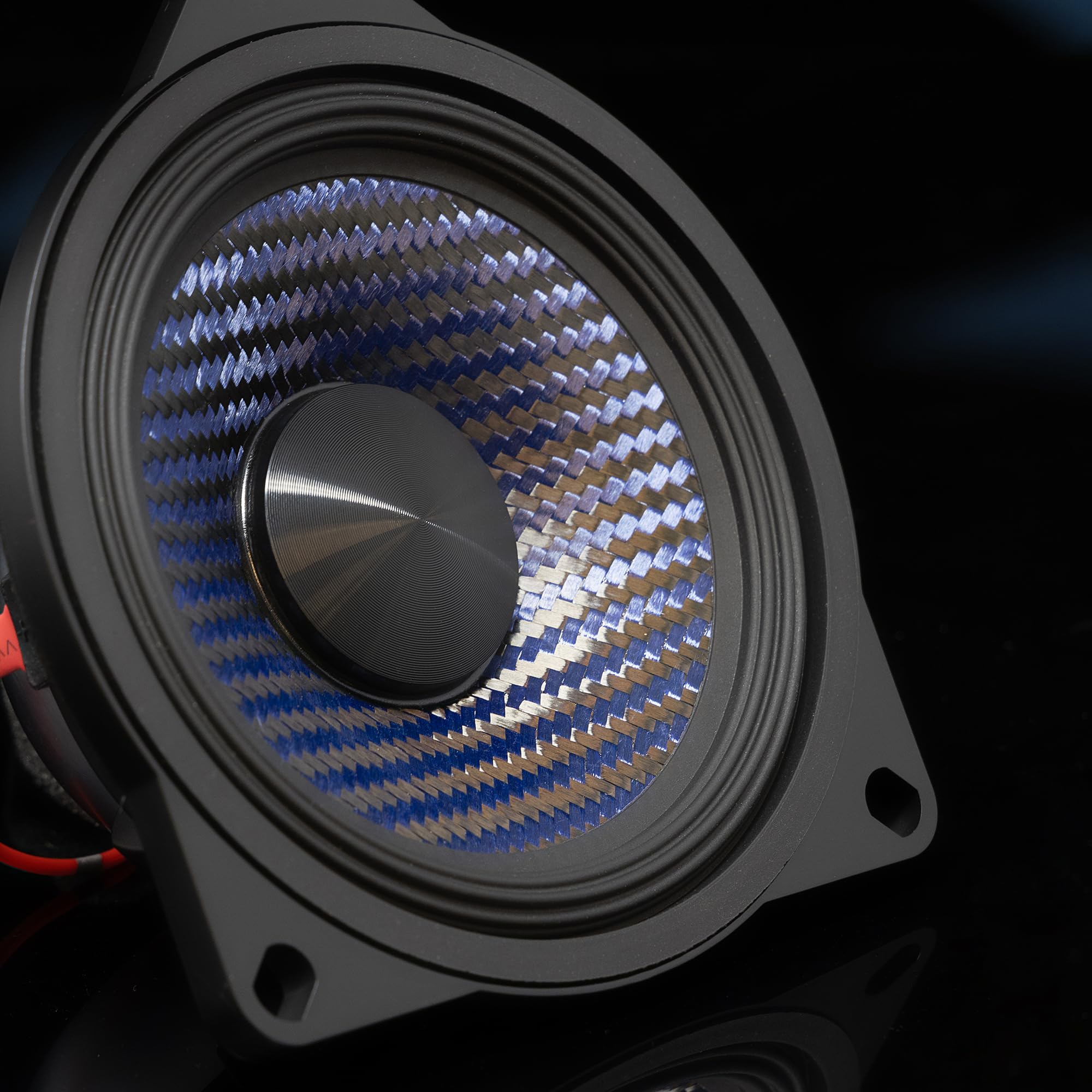 Alpine EV-40M-T, 4" Front Dash Speaker Upgrade Kit for 2017-24 Tesla Model 3 & 2020-24 Tesla Model Y