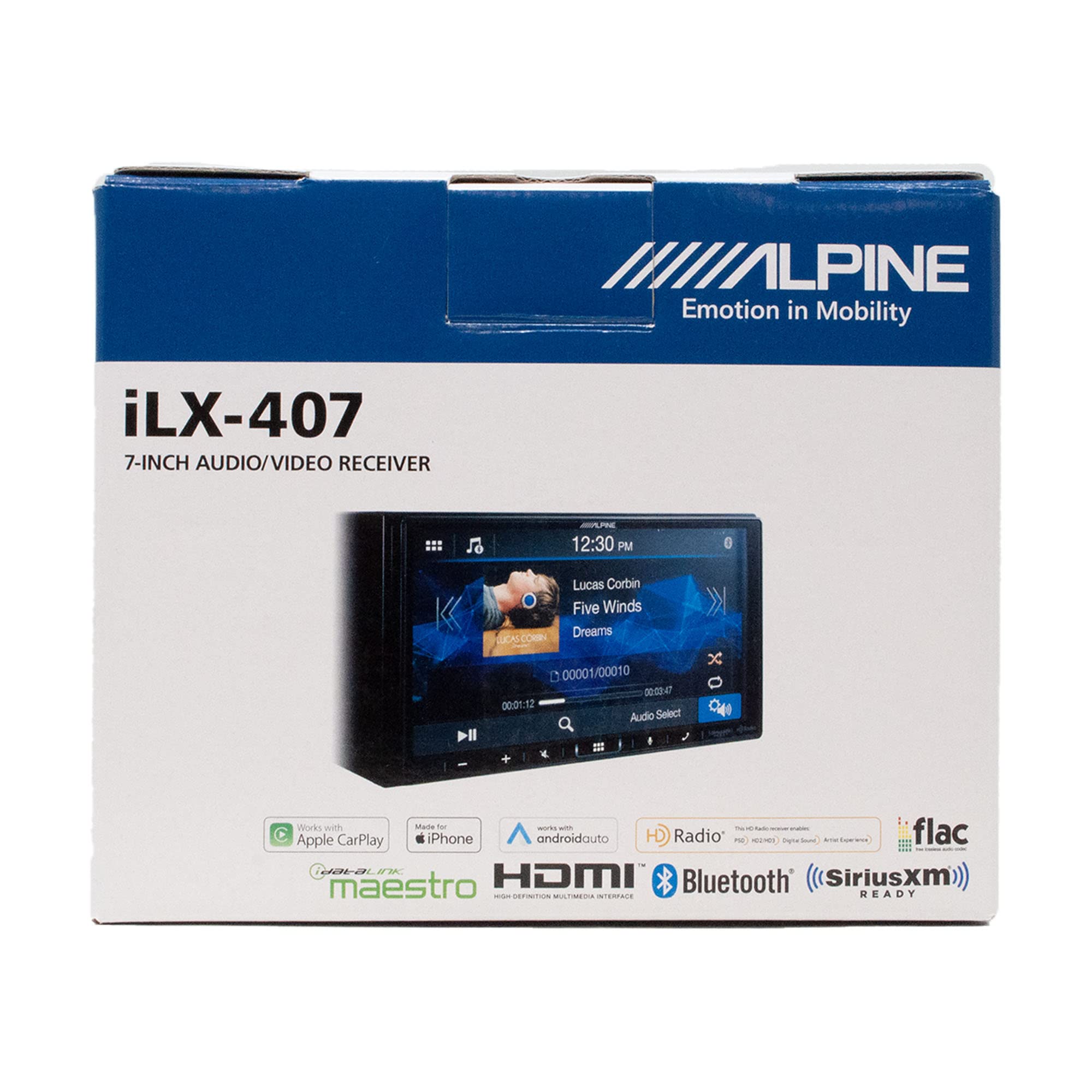 Alpine i407-WRA-JK, 7" Digital Media Receiver for 2011-2018 Jeep Wrangler JK