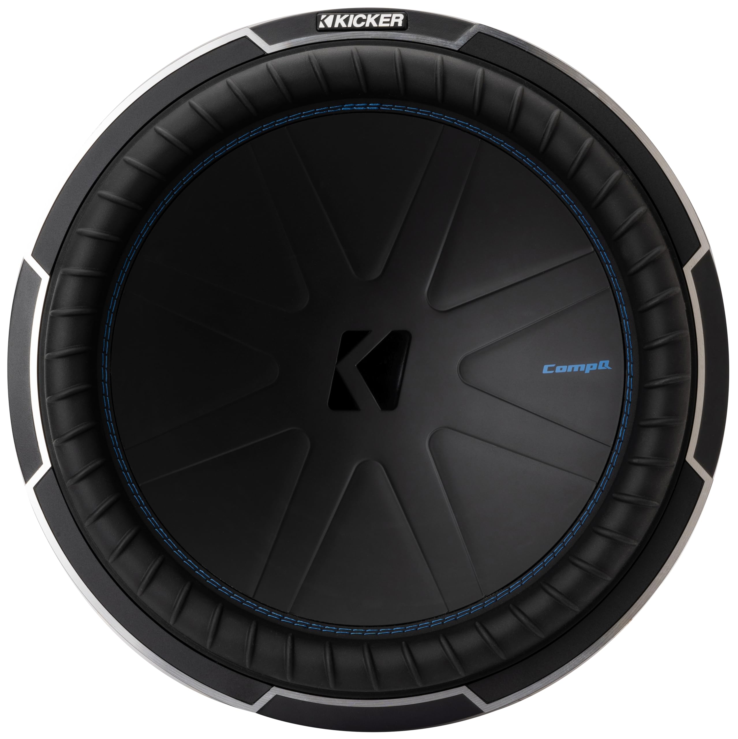 Kicker CWQ15, CompQ Series 15" Dual Voice Coil 2 Ohm Subwoofer, 1200W (51CWQ152)