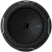 Kicker CWQ10, CompQ Series 10" Dual Voice Coil 2 Ohm Subwoofer, 800W (51CWQ110)