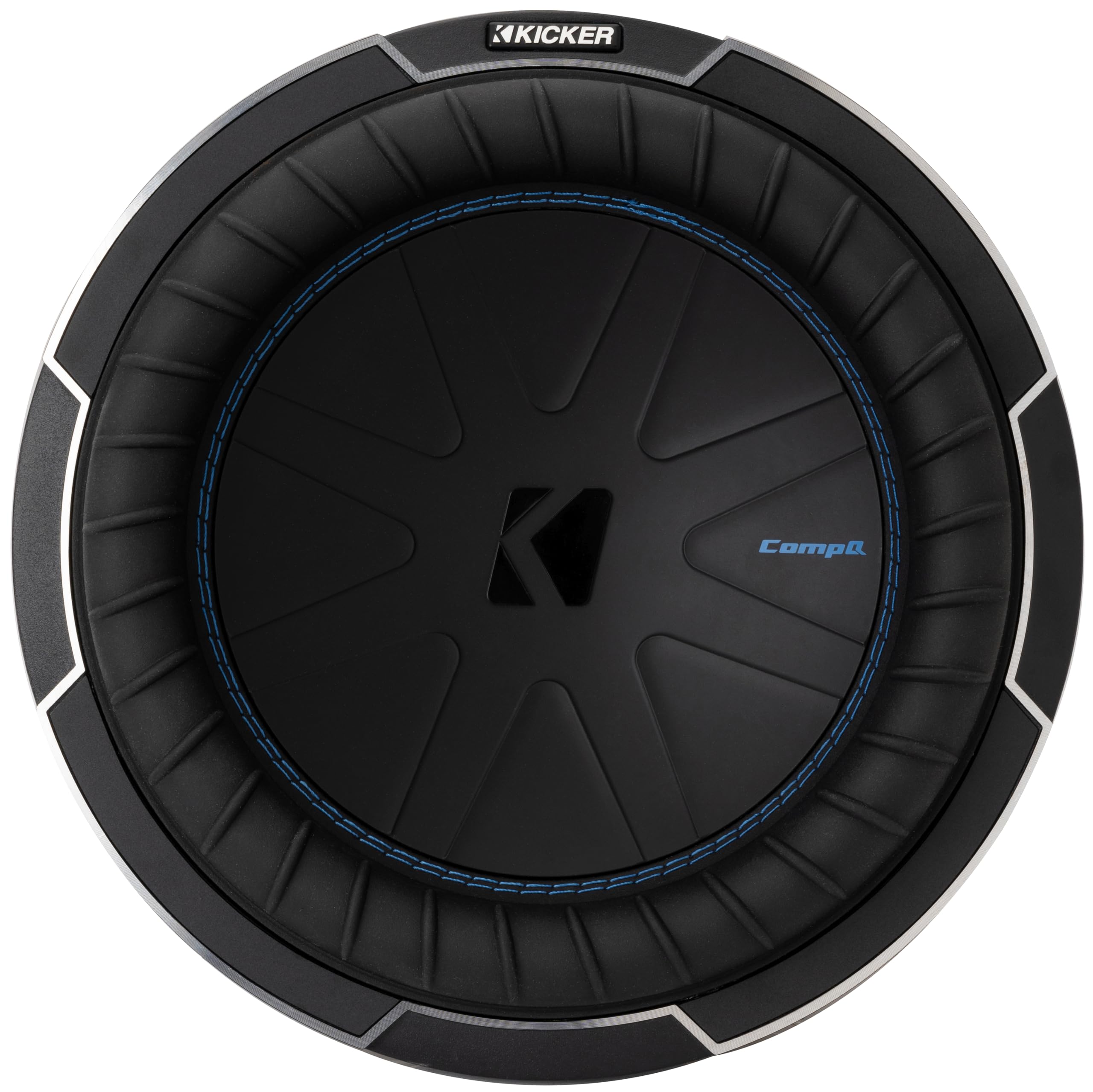 Kicker CWQ10, CompQ Series 10" Dual Voice Coil 2 Ohm Subwoofer, 800W (51CWQ110)