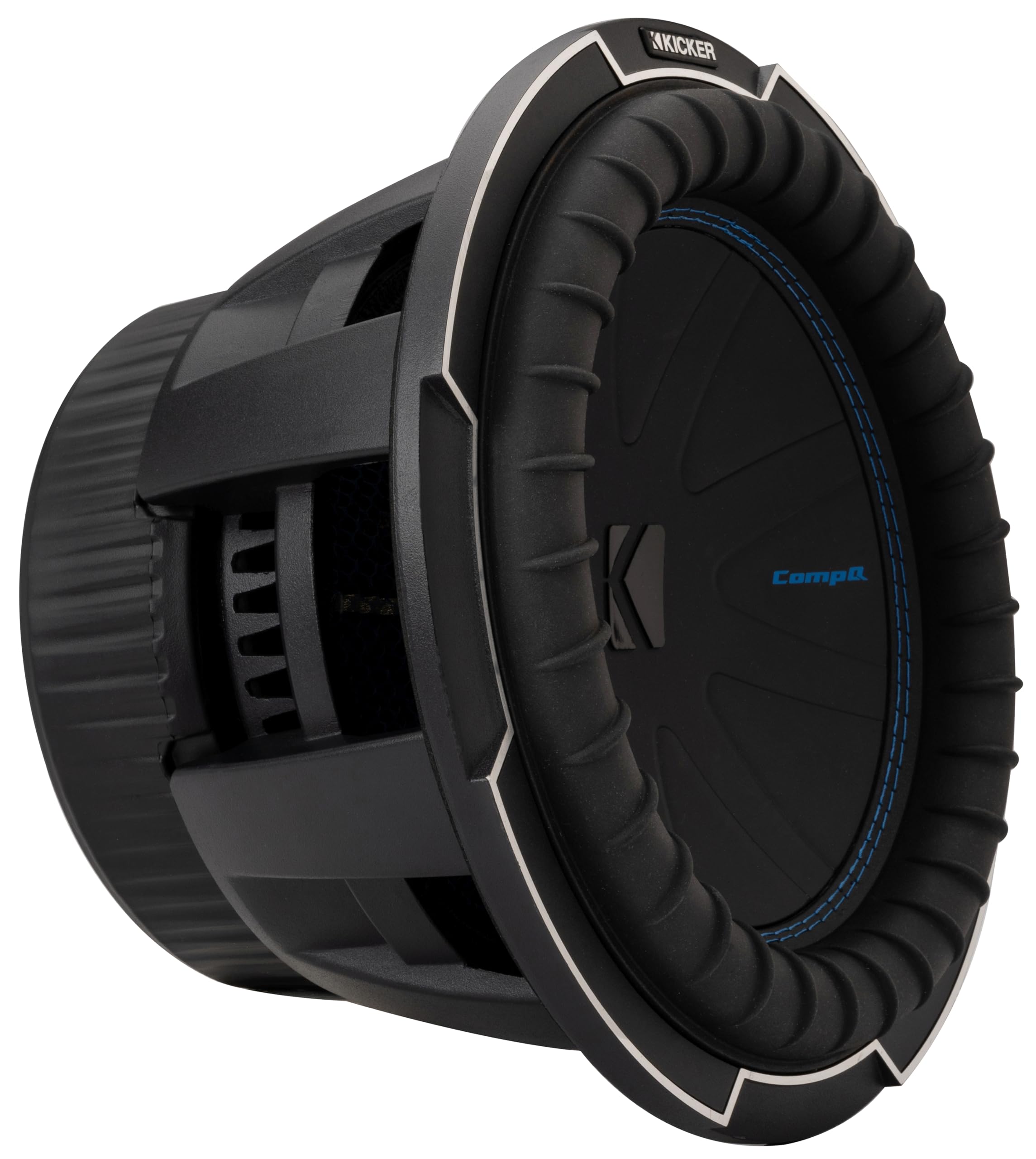 Kicker CWQ10, CompQ Series 10" Dual Voice Coil 2 Ohm Subwoofer, 800W (51CWQ110)