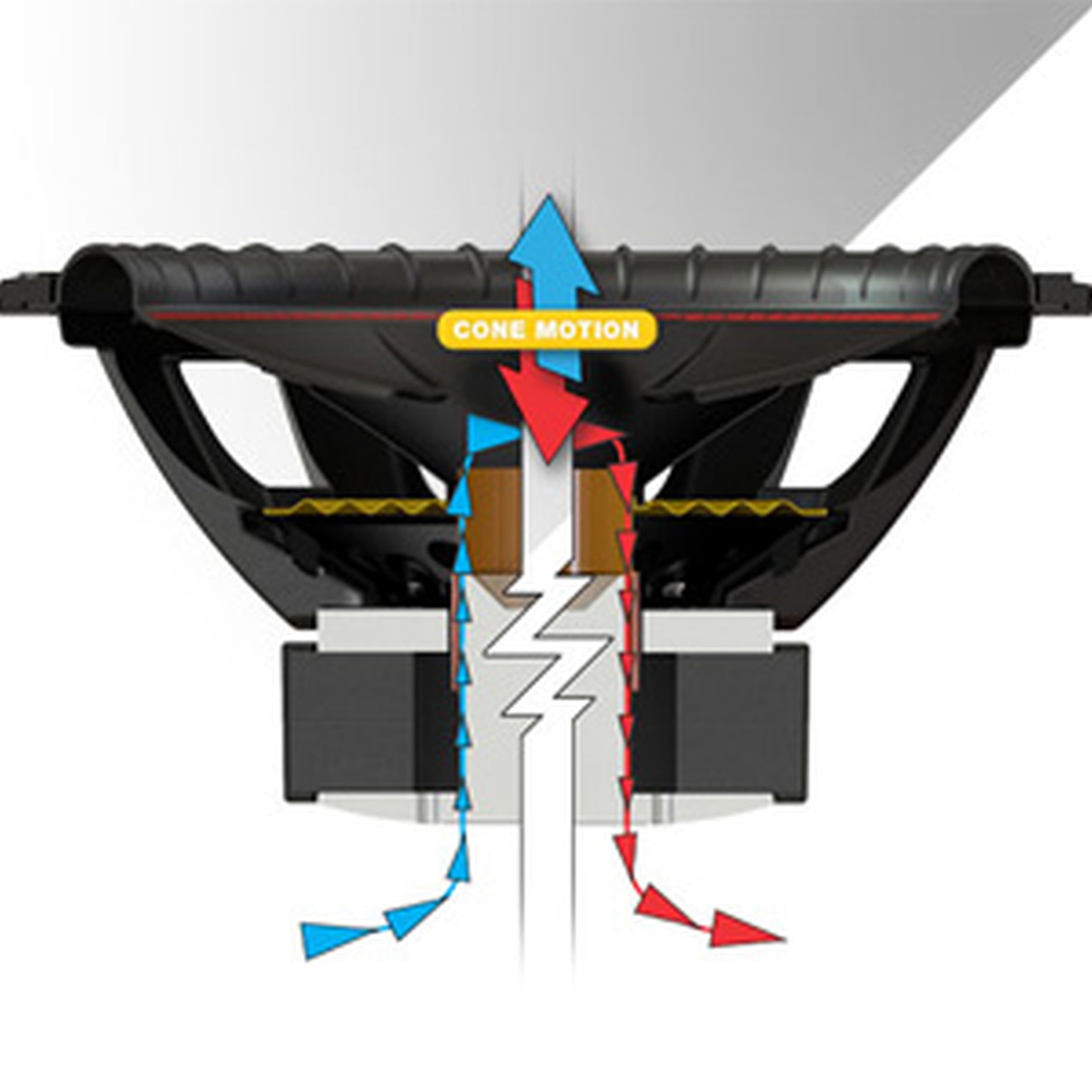 Kicker CVX15, CompVX 15" Dual Voice Coil 2 Ohm Subwoofer, 1000W (50CVX152)