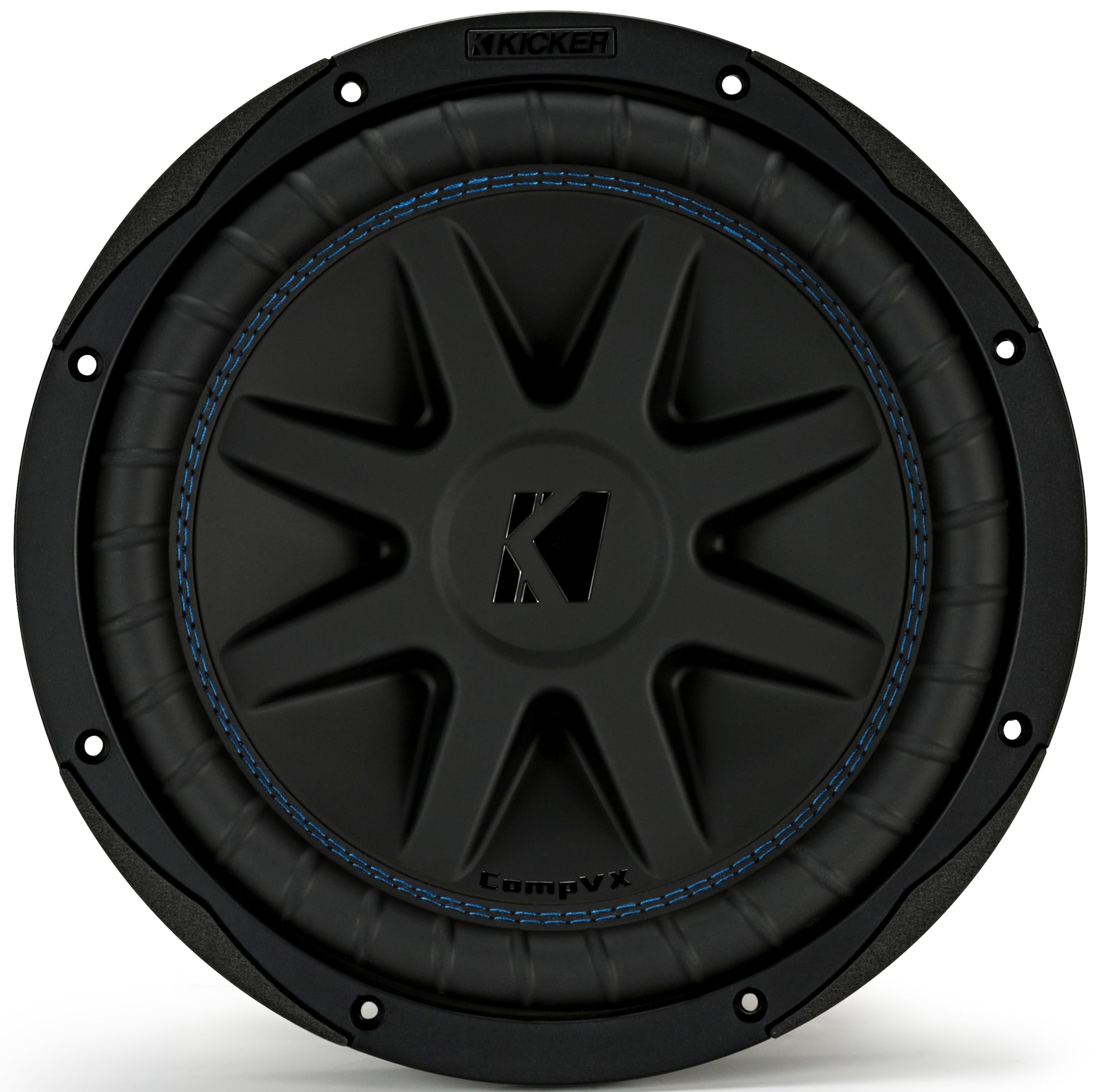 Kicker CVX10, CompVX 10" Dual Voice Coil 2 Ohm Subwoofer, 600W (50CVX102)