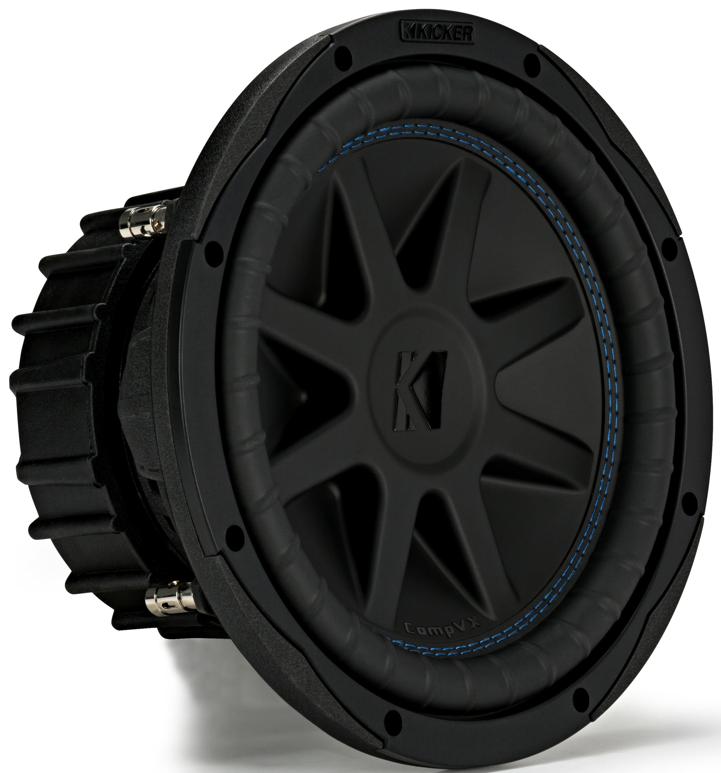 Kicker CVX10, CompVX 10" Dual Voice Coil 4 Ohm Subwoofer, 600W (50CVX104)