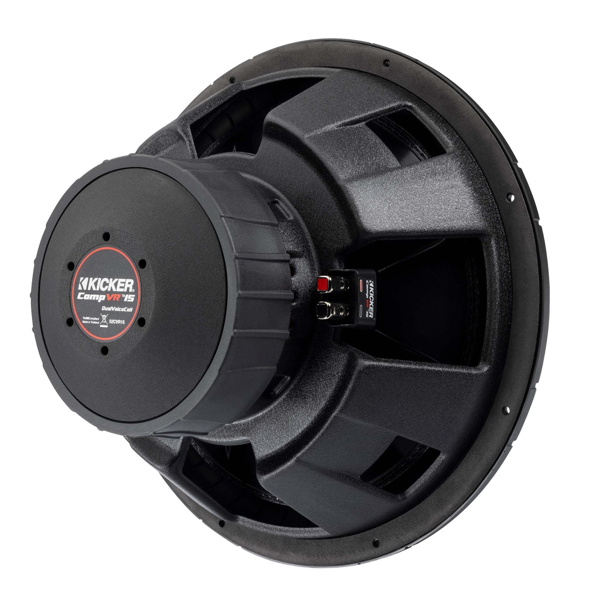 Kicker CVR152, CompVR 15" Dual 2 Ohm Voice Coil Subwoofer (52CVR152)