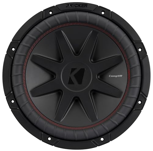 Kicker CVR122, CompVR 12" Dual 2 Ohm Voice Coil Subwoofer (52CVR122)