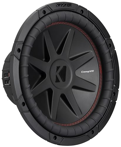 Kicker CVR122, CompVR 12" Dual 2 Ohm Voice Coil Subwoofer (52CVR122)