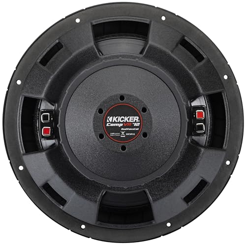 Kicker CVR122, CompVR 12" Dual 2 Ohm Voice Coil Subwoofer (52CVR122)