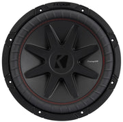 Kicker CVR124, CompVR 12" Dual 4 Ohm Voice Coil Subwoofer (52CVR124)