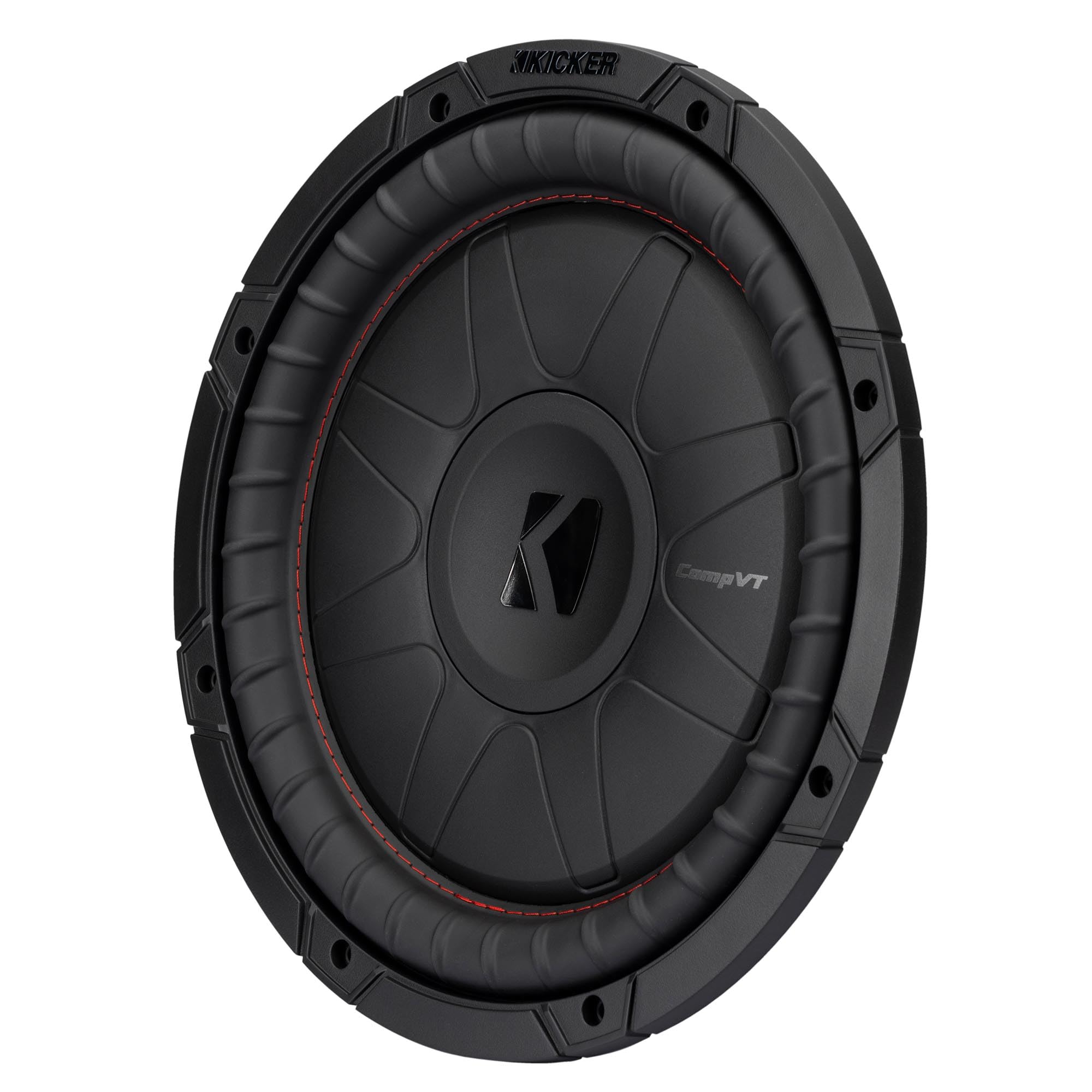 Kicker CVT124, CompVT 12" Shallow Single 4 Ohm Voice Coil Subwoofer (52CVT124)