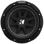 Kicker C84, Comp 8" Single 4 Ohm Voice Coil Subwoofer (43C84)