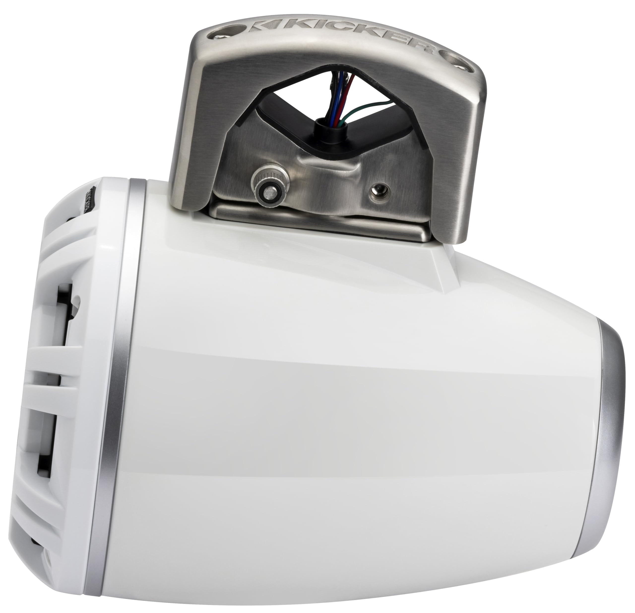 Kicker KMTCXL65, 6.5" Horn Loaded Compression Driver Tower Speakers, White (51KMTCXL65W)