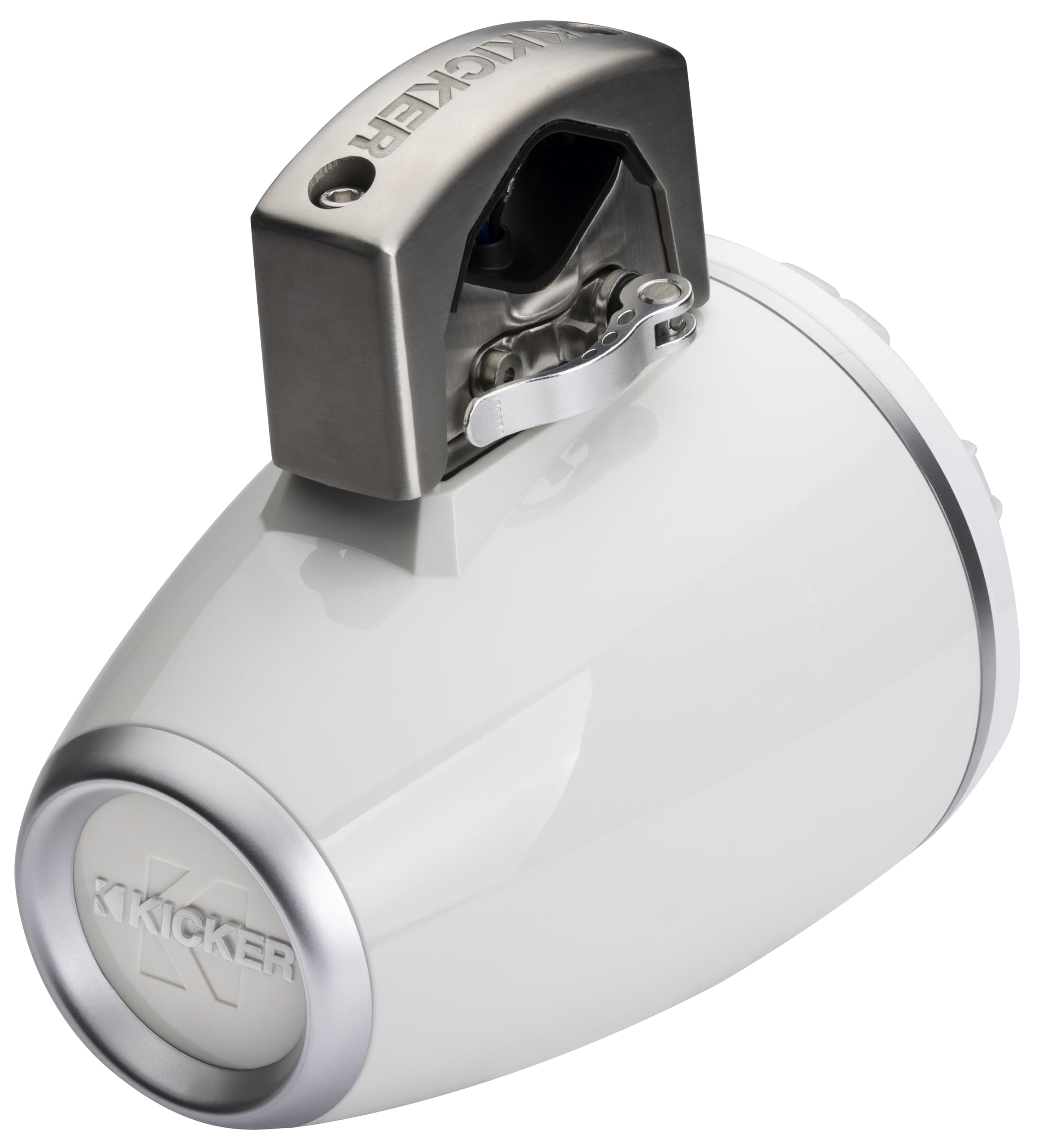 Kicker KMTCXL65, 6.5" Horn Loaded Compression Driver Tower Speakers, White (51KMTCXL65W)