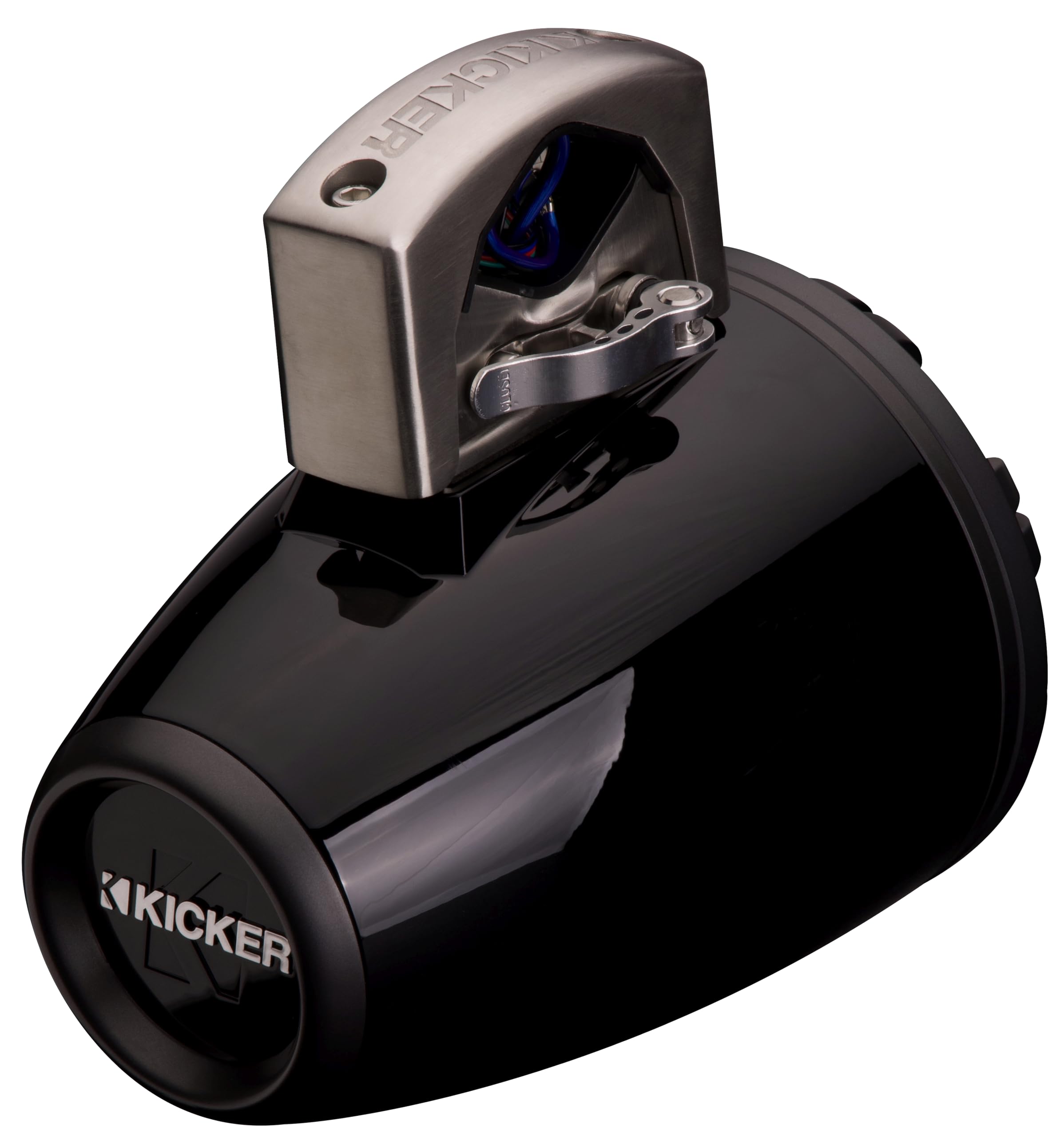 Kicker KMTCXL65, 6.5" Horn Loaded Compression Driver Tower Speakers, Black (51KMTCXL65)