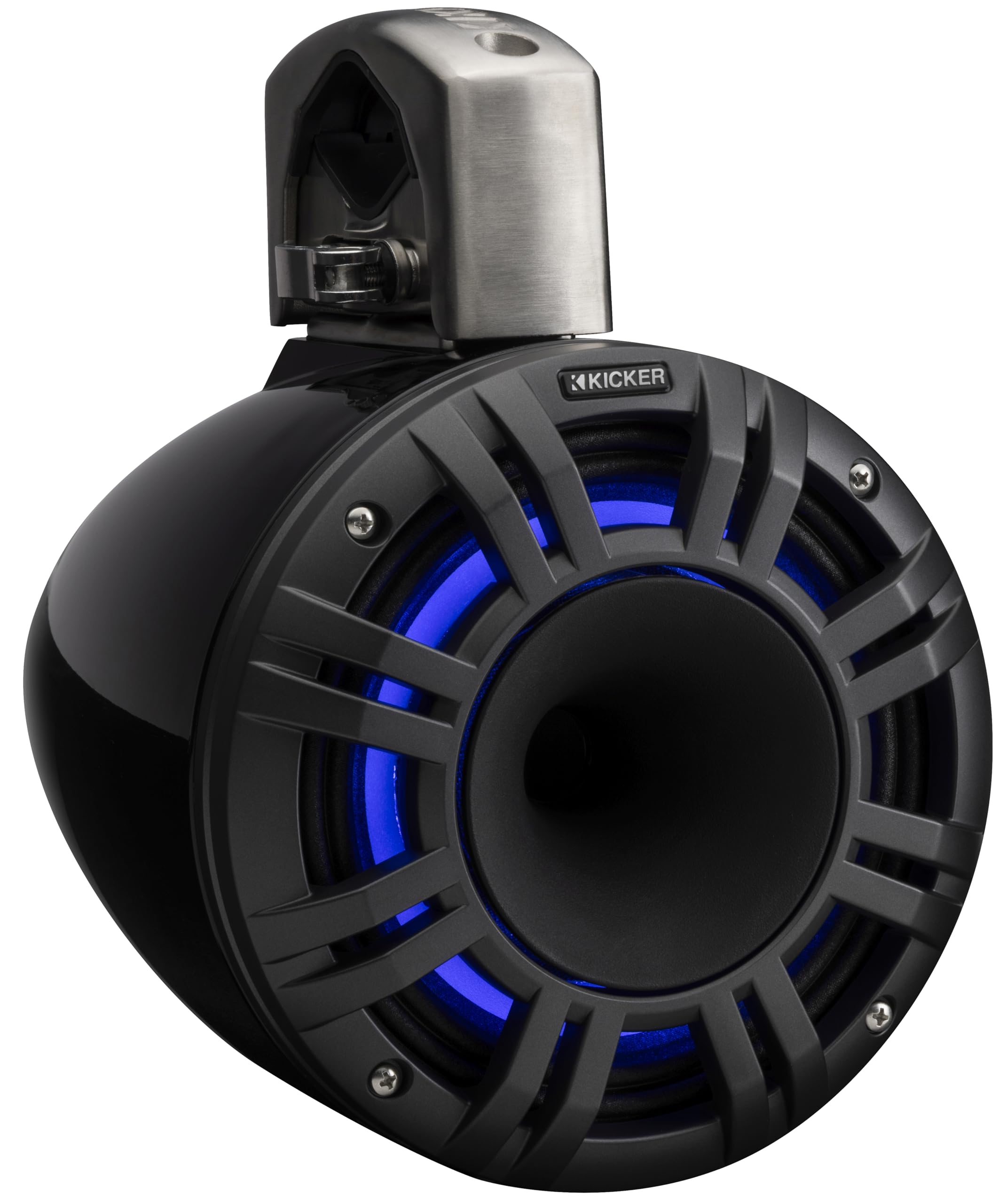 Kicker KMTCXL8, 8" Horn Loaded Compression Driver Tower Speakers, Black (51KMTCXL8)